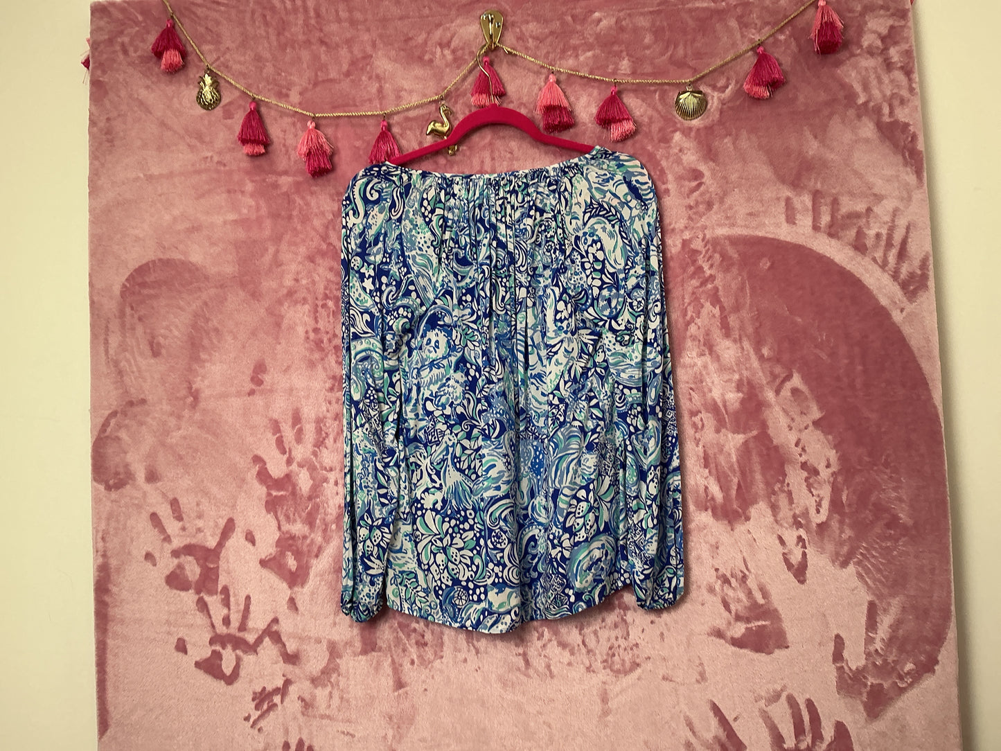 Lilly Pulitzer Long Sleeve Top - Size XS