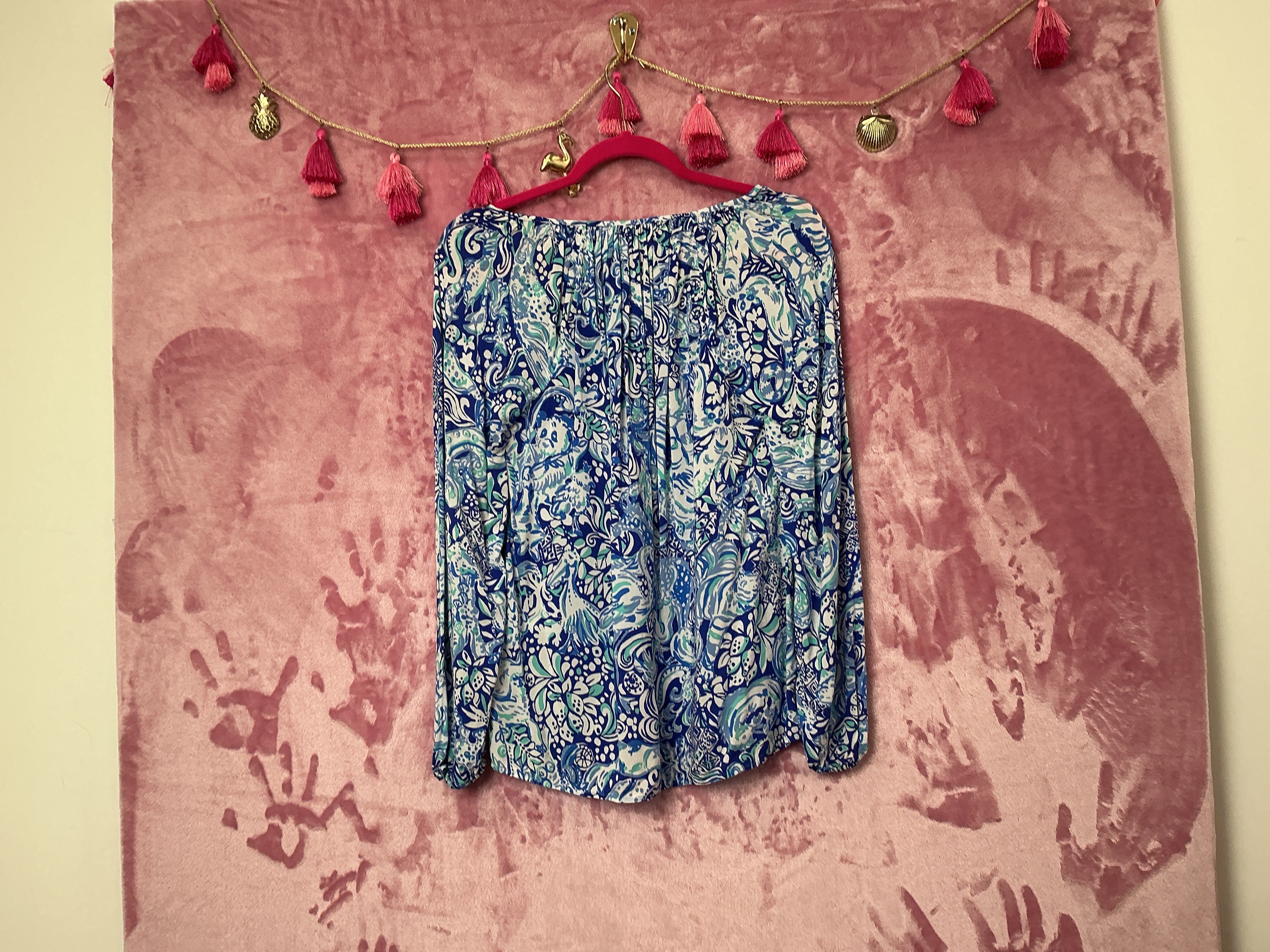 Lilly Pulitzer Long Sleeve Top - Size XS