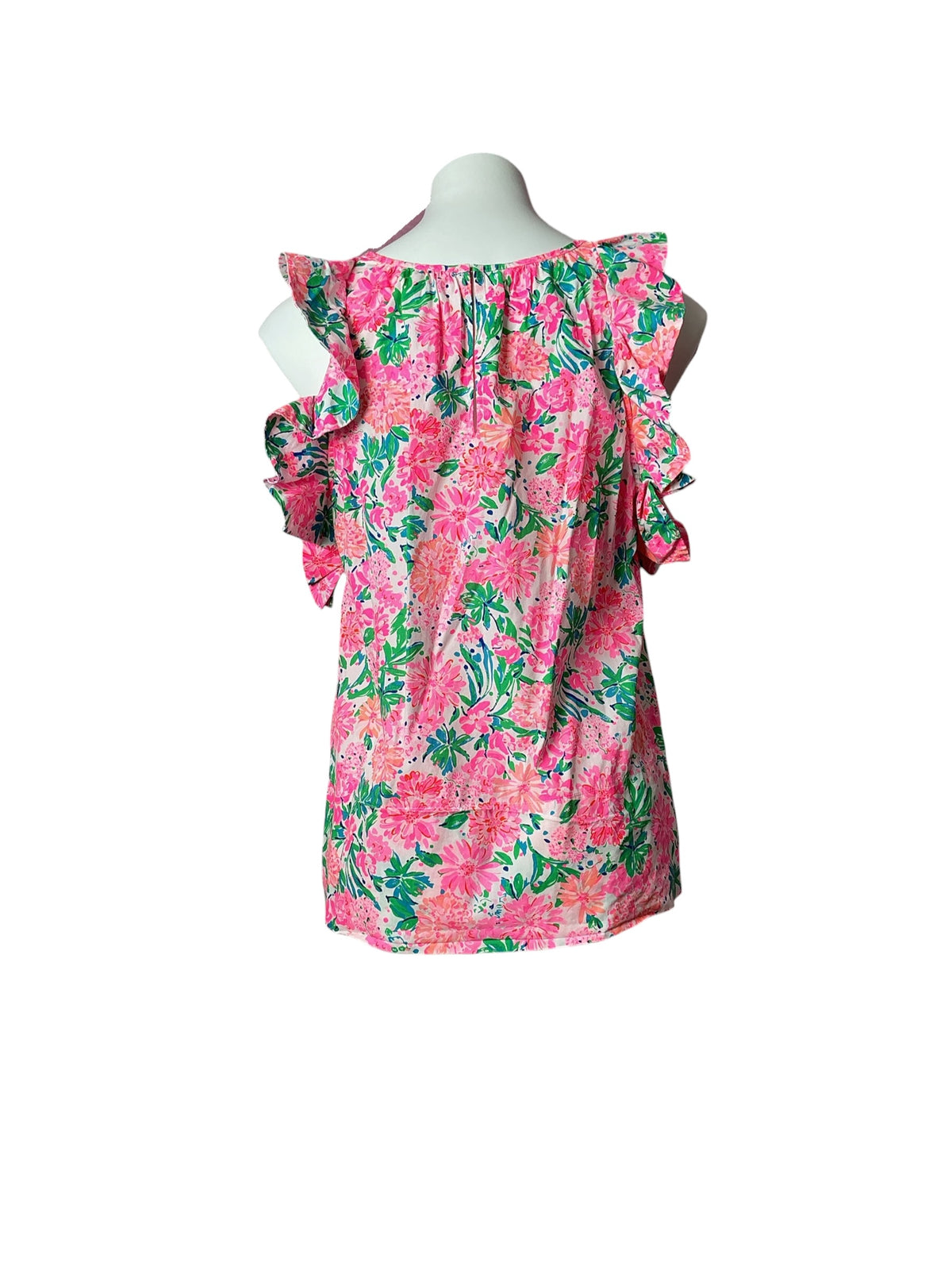 Lilly Pulitzer Marlee Top That’s What I Herd Resort White - Size M
