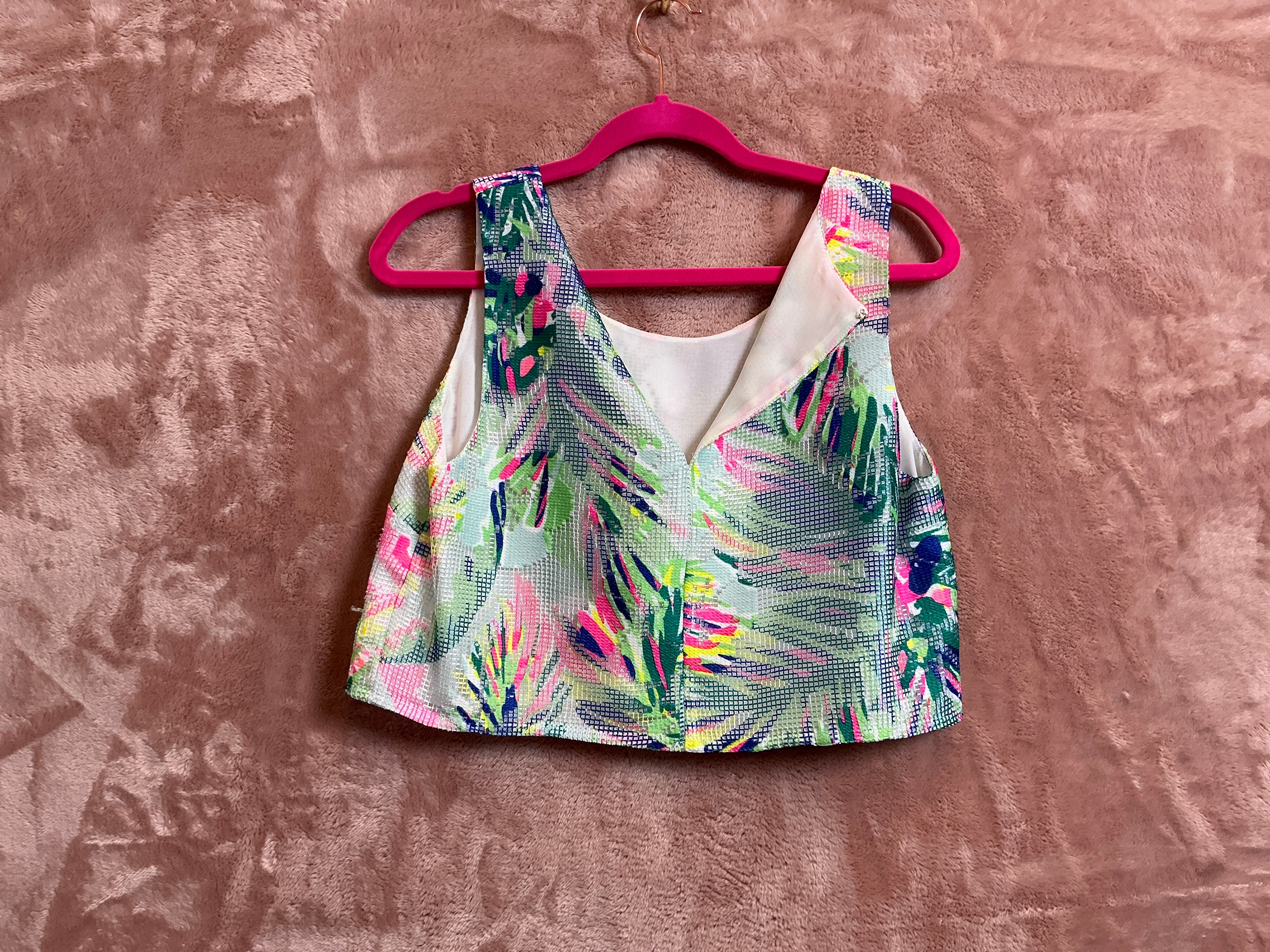 Lilly Pulitzer NWT Top Hilah Island Time - Size 8