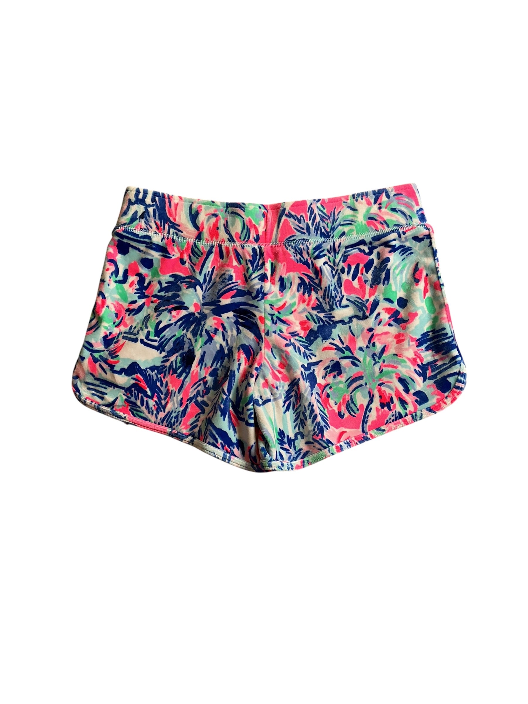 Lilly Pulitzer NWT Robyn Velour Lounge Short - Multi Cabana Cocktail Reduced - Size XS