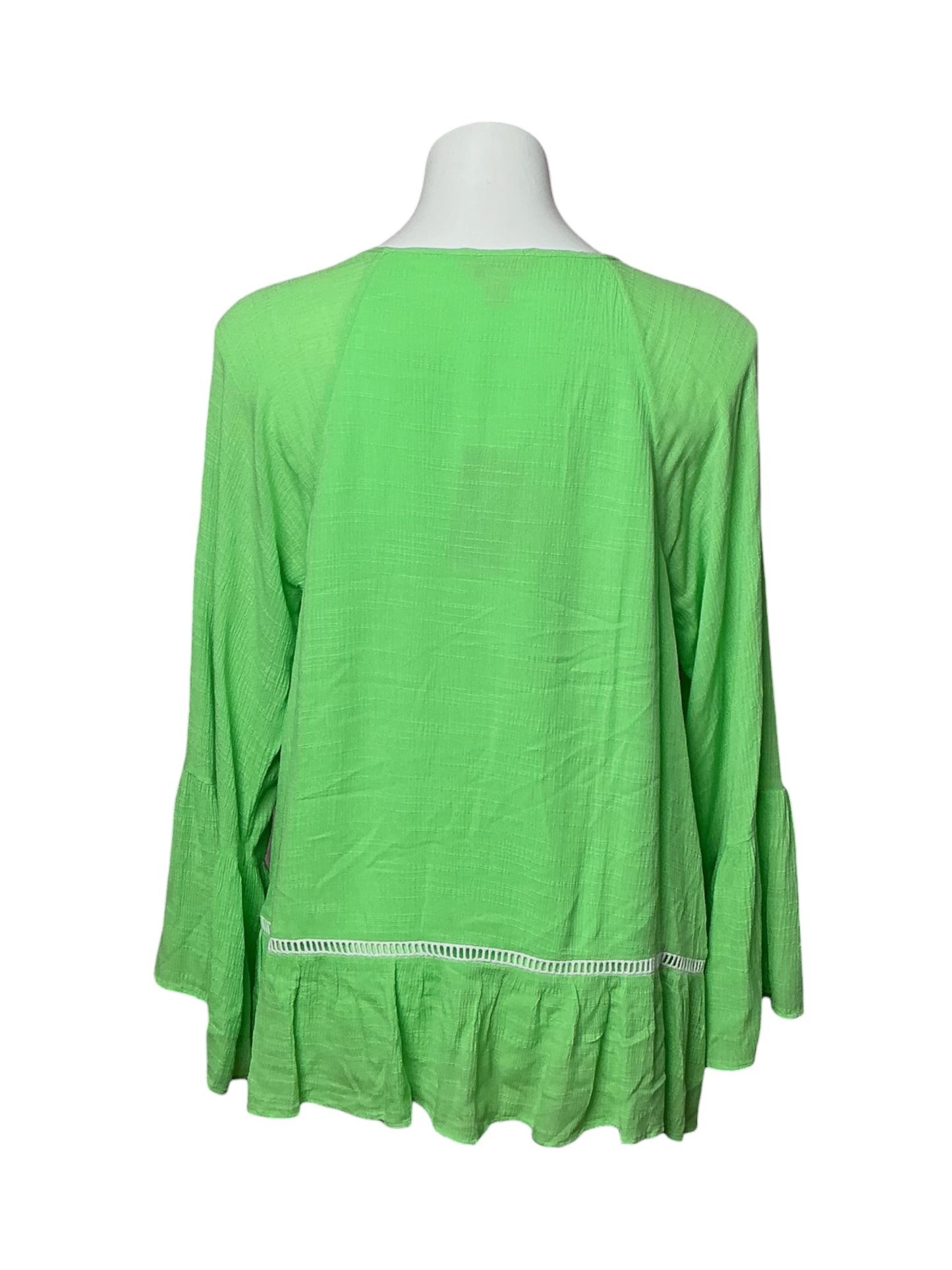 Lilly Pulitzer NWT Amisa Top Mermaid Green  - Size L