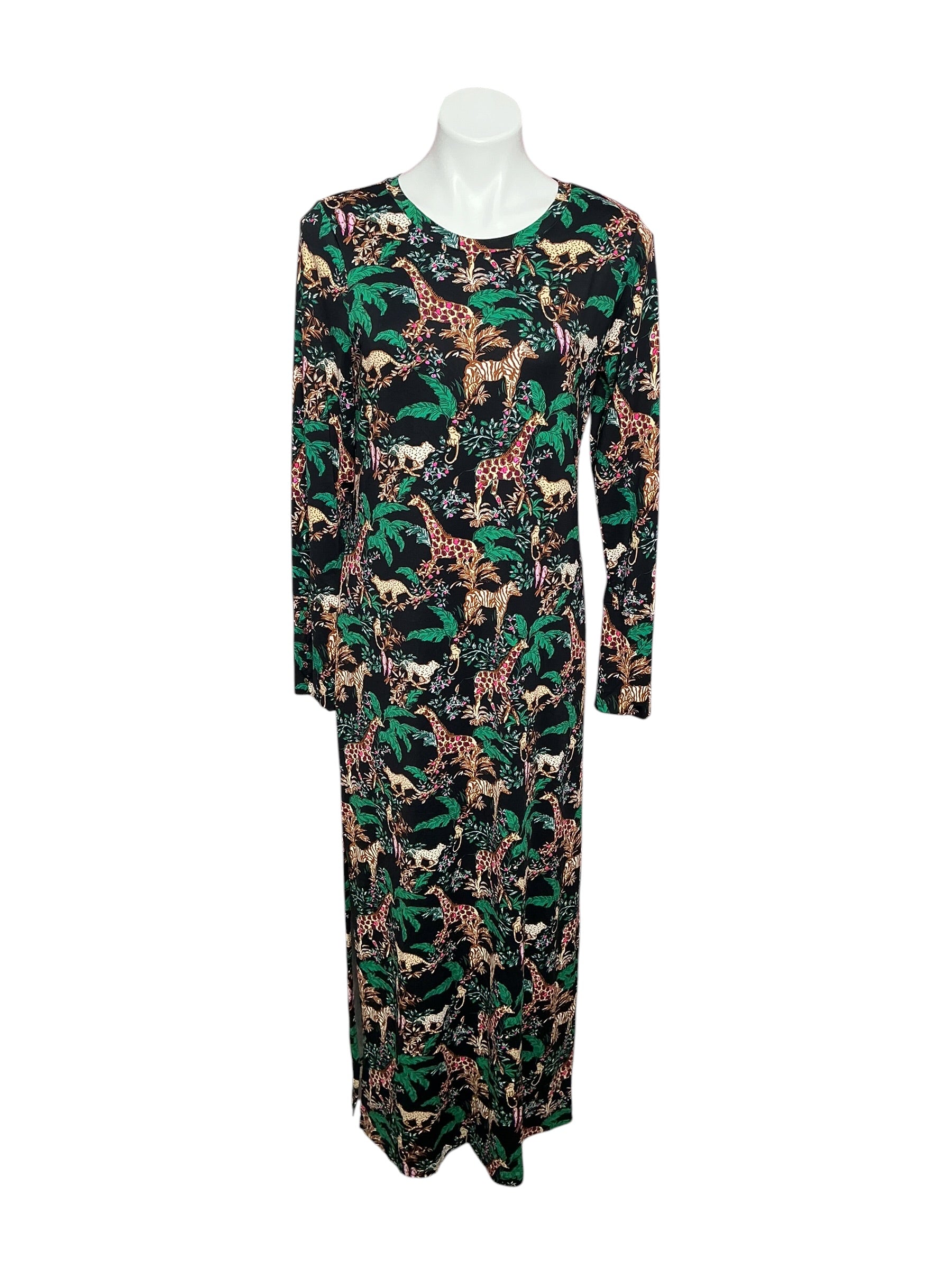 Lilly Pulitzer Marylane UPF 50+ Maxi Dress Multi Dancing In The Moonlight - Size L