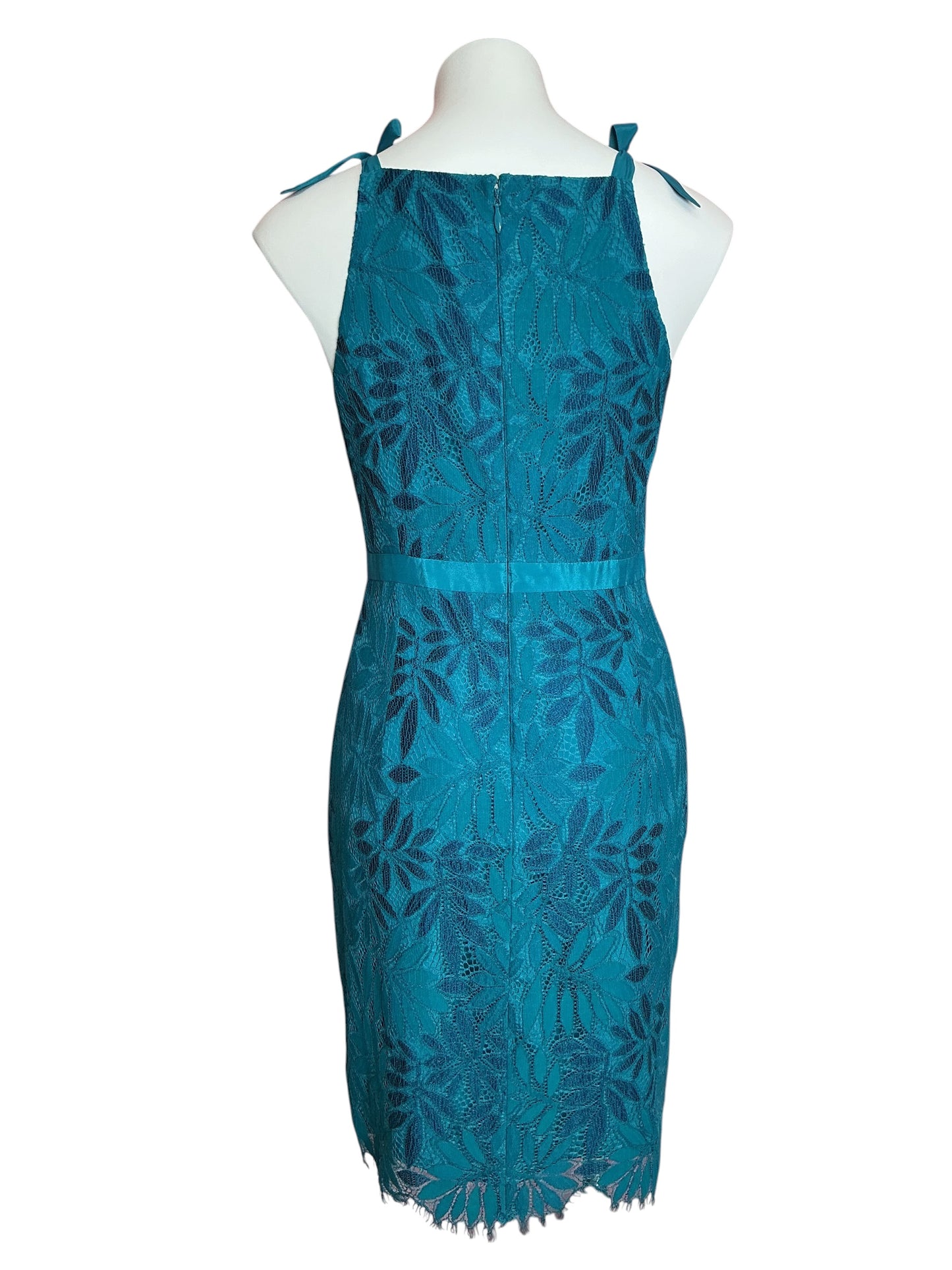 Lilly Pulitzer Kayleigh Shift Dress Tidal Wave Fern Gallery Lace - Size 6