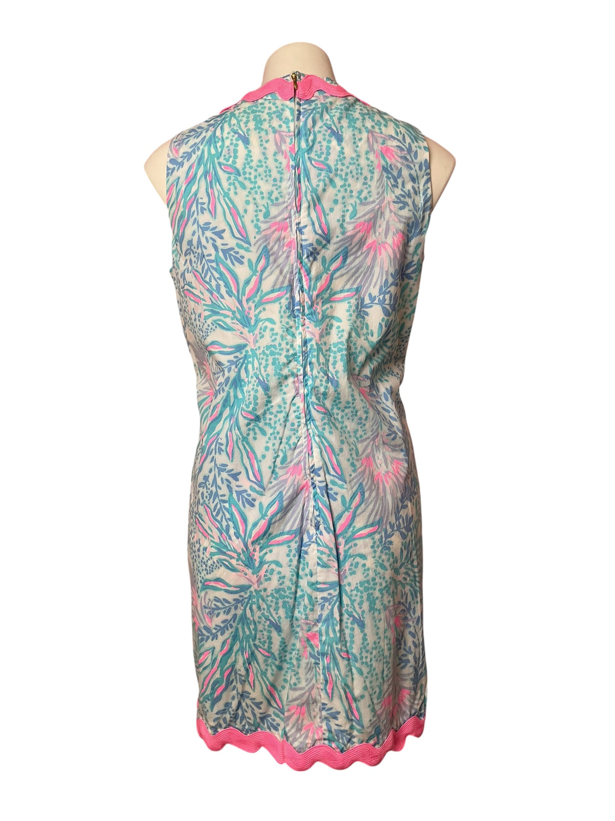 Lilly Pulitzer Romey Shift Romper Multi Via Del Mar - Size 14