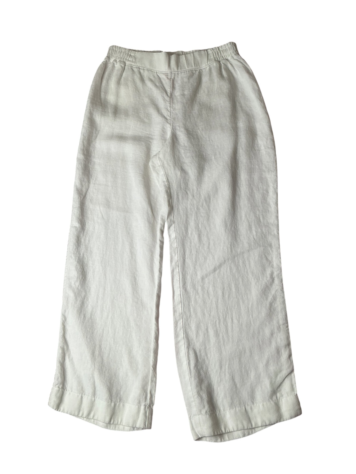 Lilly Pulitzer Deri Linen Palazzo Pant Resort White - Size M