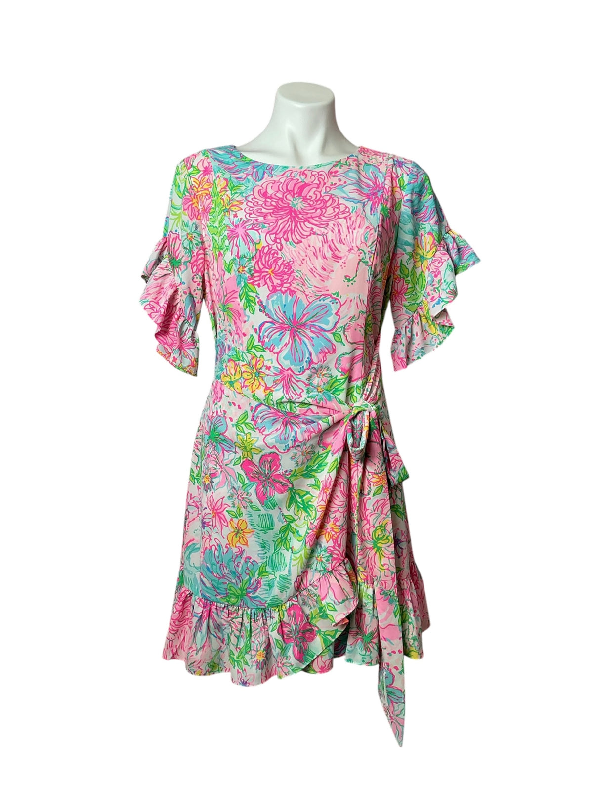 Lilly Pulitzer Darlah Stretch Dress Paradise Found - Size 8