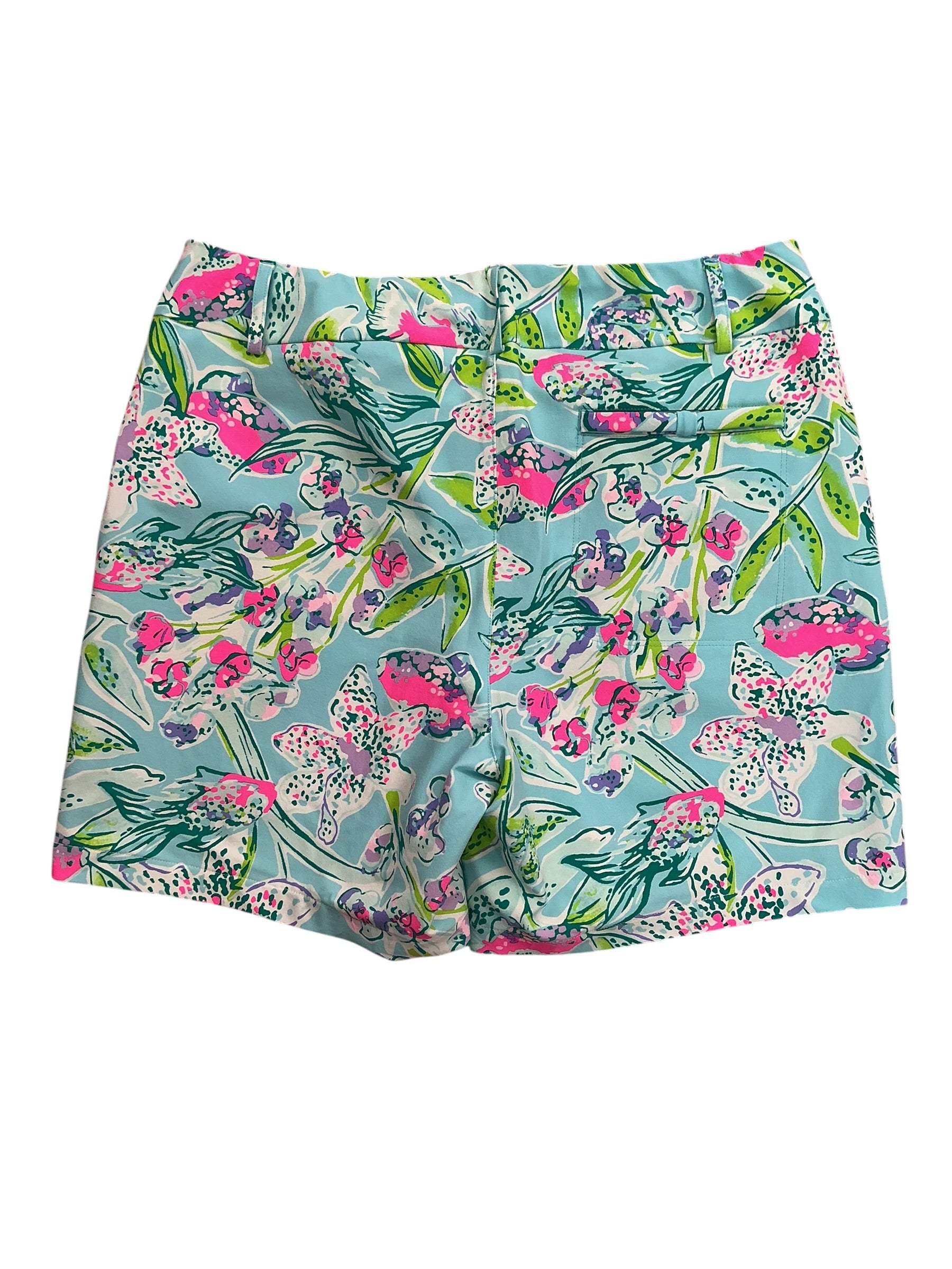 Lilly Pulitzer Ocean View Shorts Catch And Release - Size 14