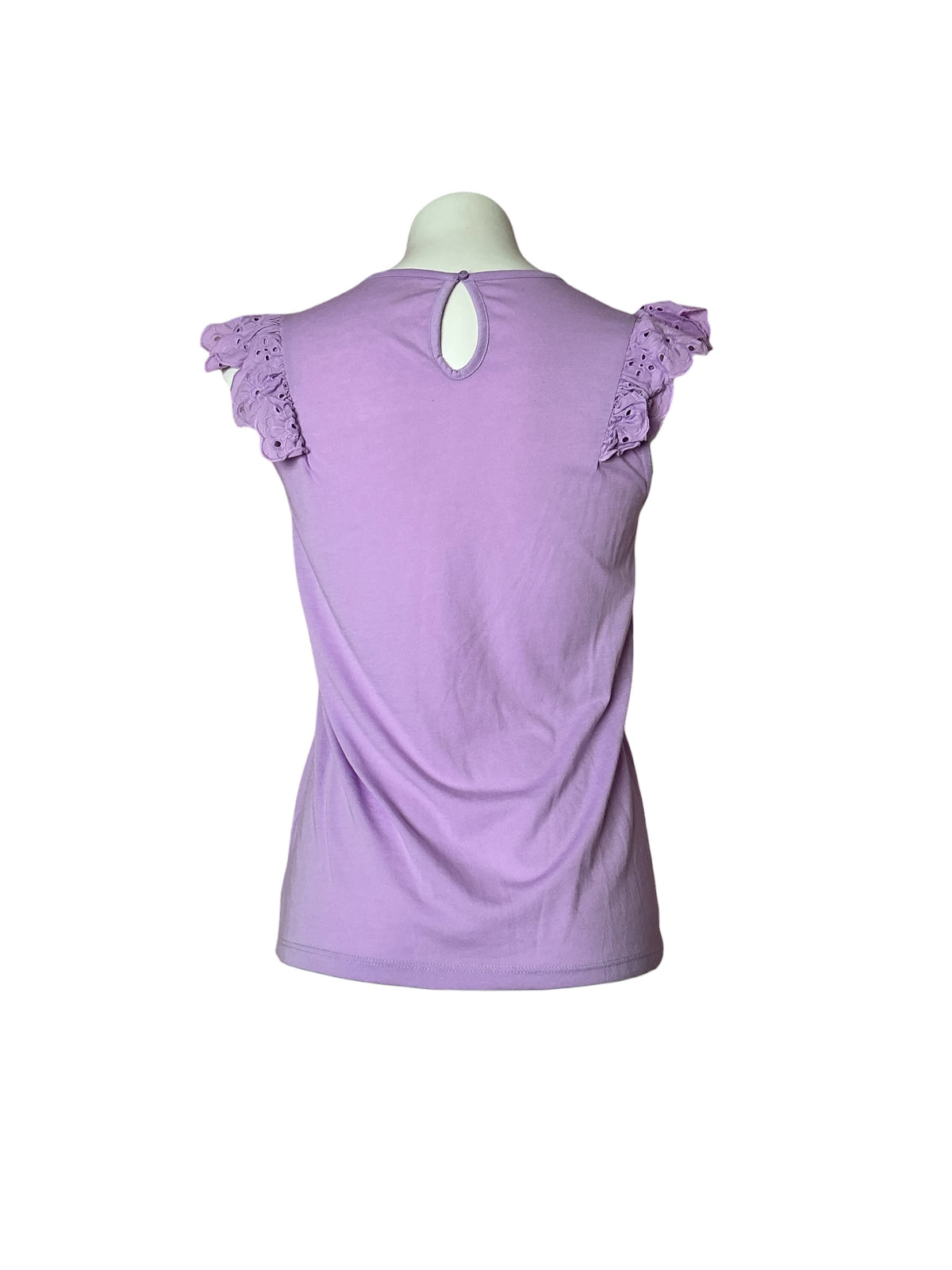 Lilly Pulitzer Bev Top Purple Iris - Size XS
