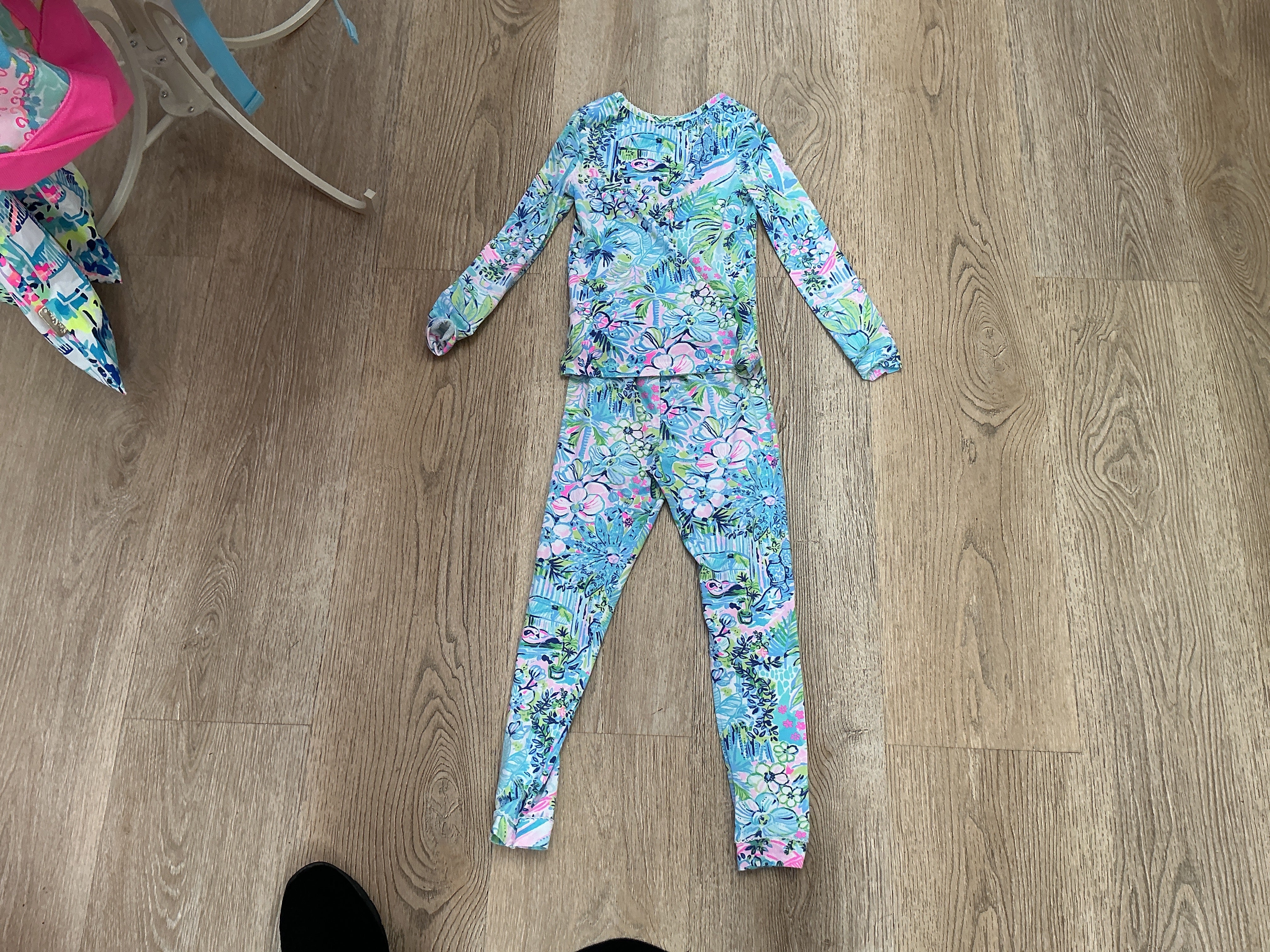 Lilly Pulitzer Kids 2 PC PJ Set - Size 8
