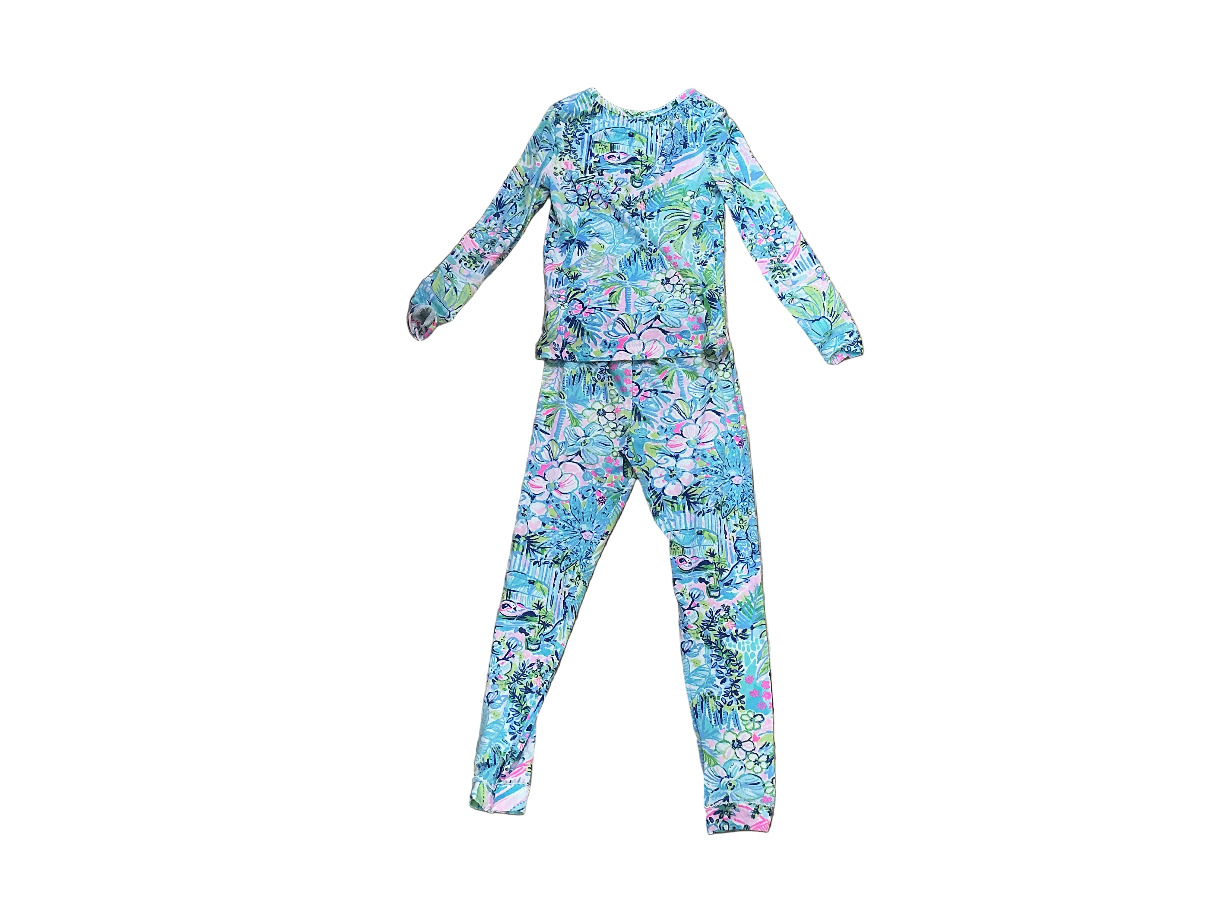 Lilly Pulitzer Kids 2 PC PJ Set - Size 8