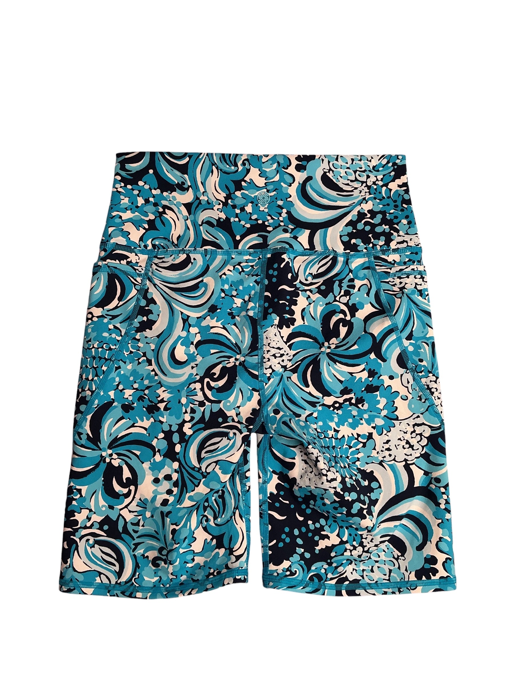 Lilly Pulitzer- NWT South Beach High Rise Resort White Mermazing Size M