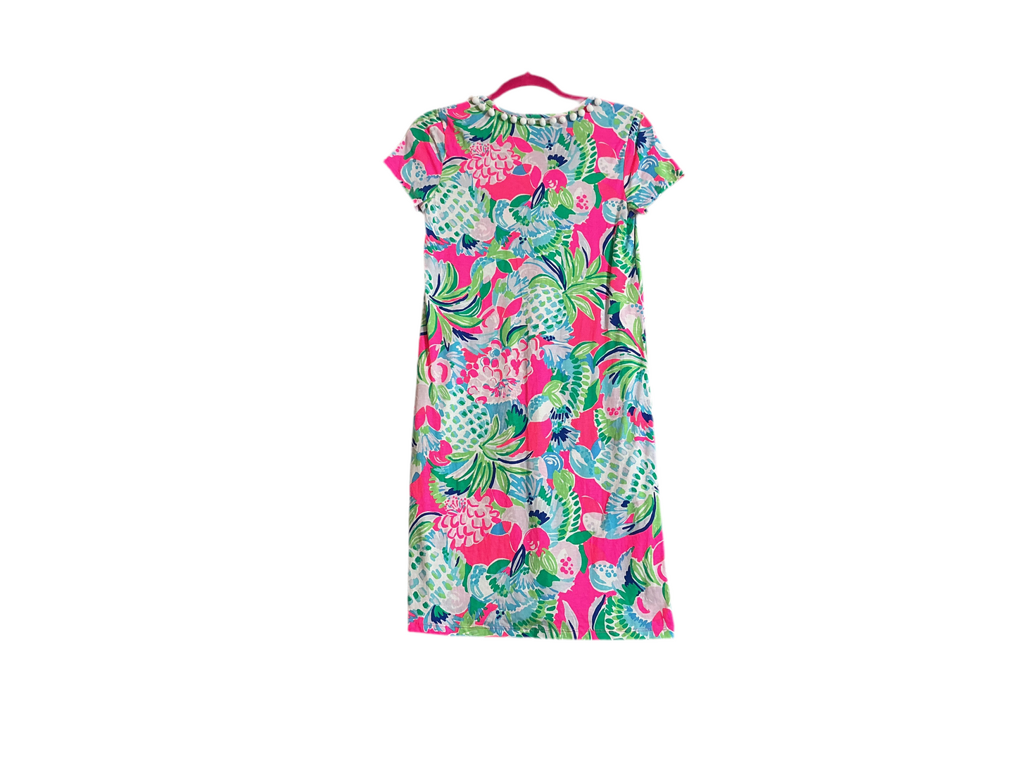 Lilly Pulitzer Etta V-Neck short-sleeve dress Multi Raise the Bar - Size XS