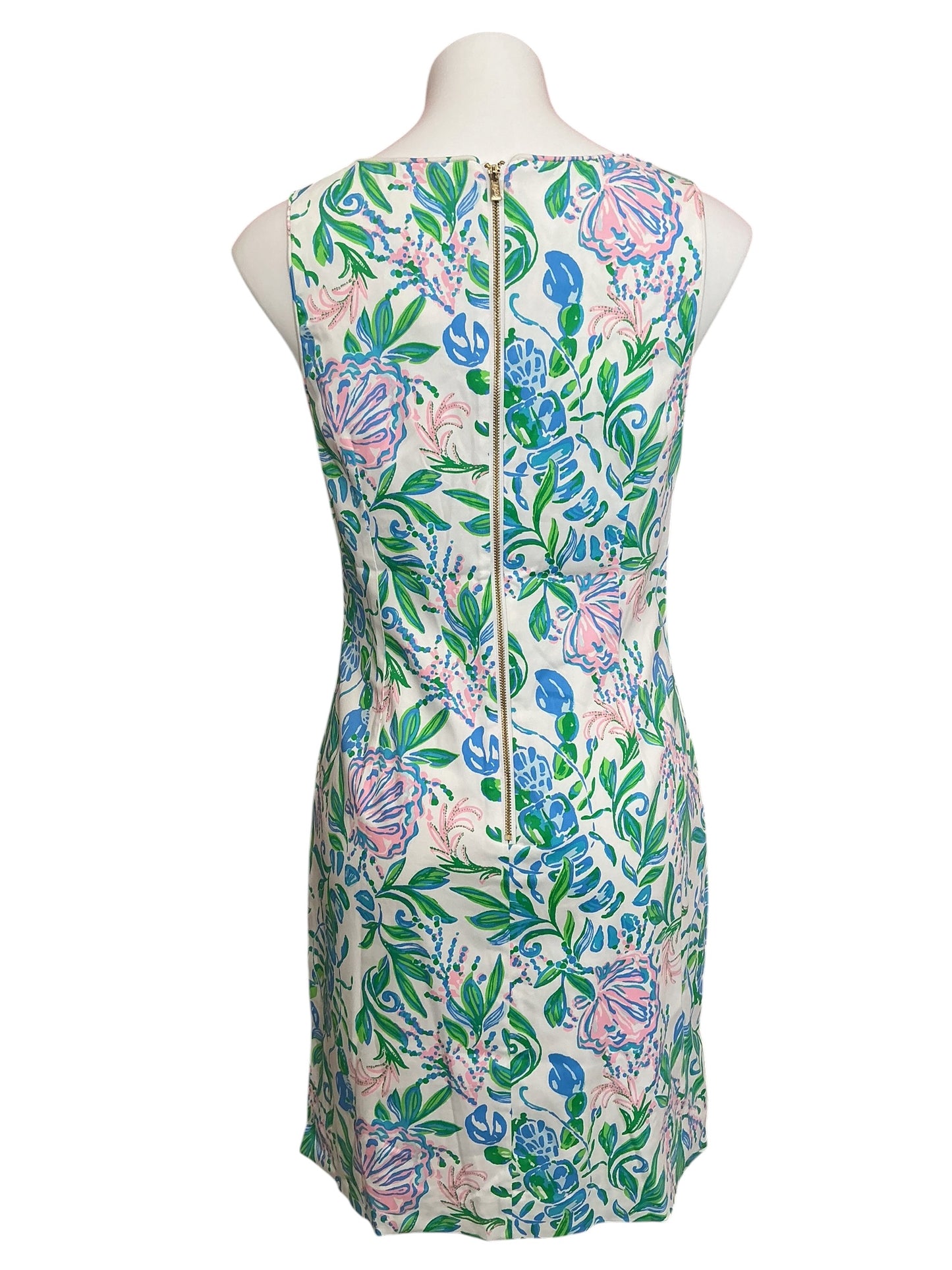Lilly Pulitzer NWT The Lilly Shift Dress Resort White Just A Pinch - Size 4