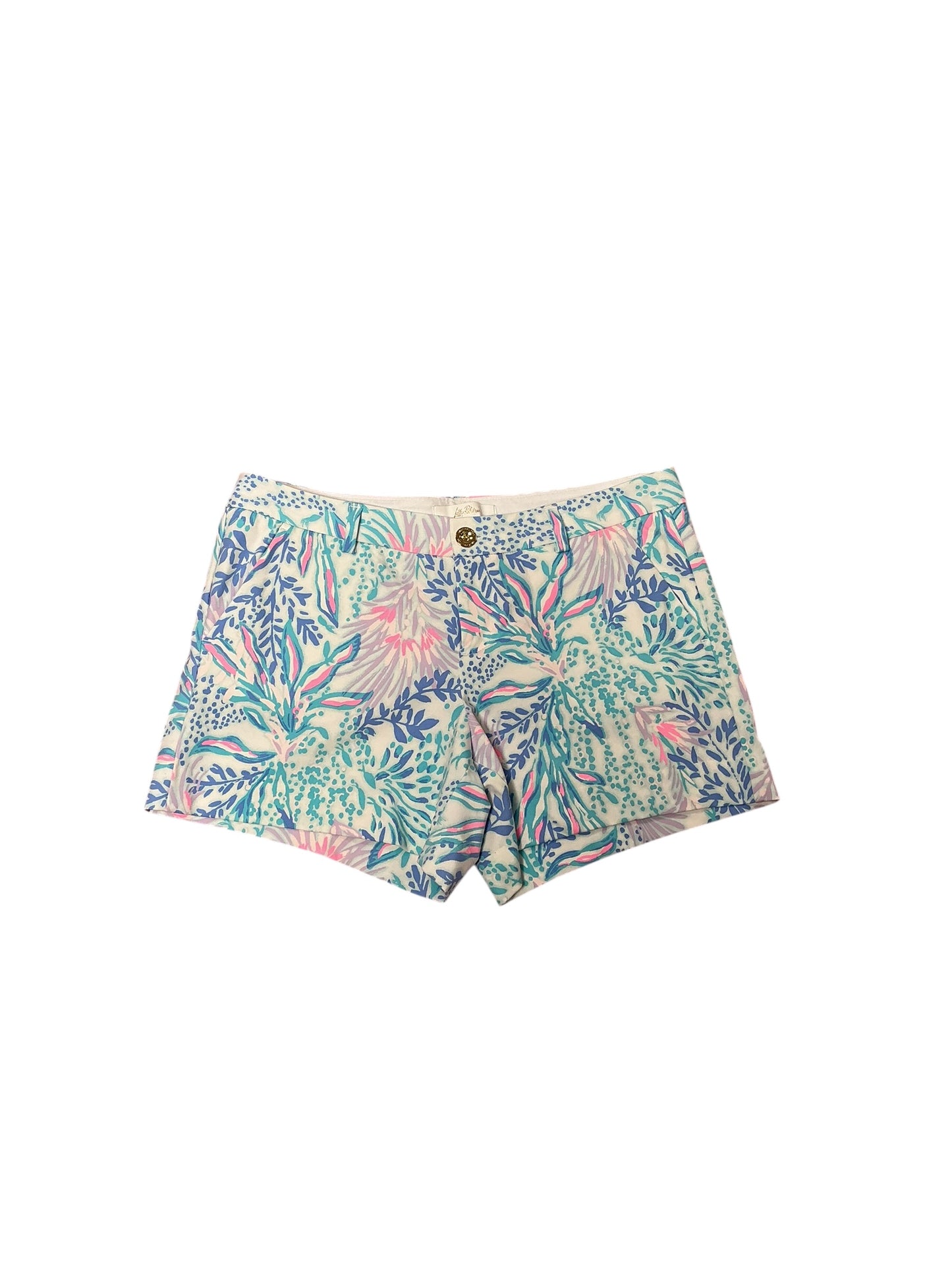 Lilly Pulitzer- Callahan Knit Short Multi Via Del Mar Size 10