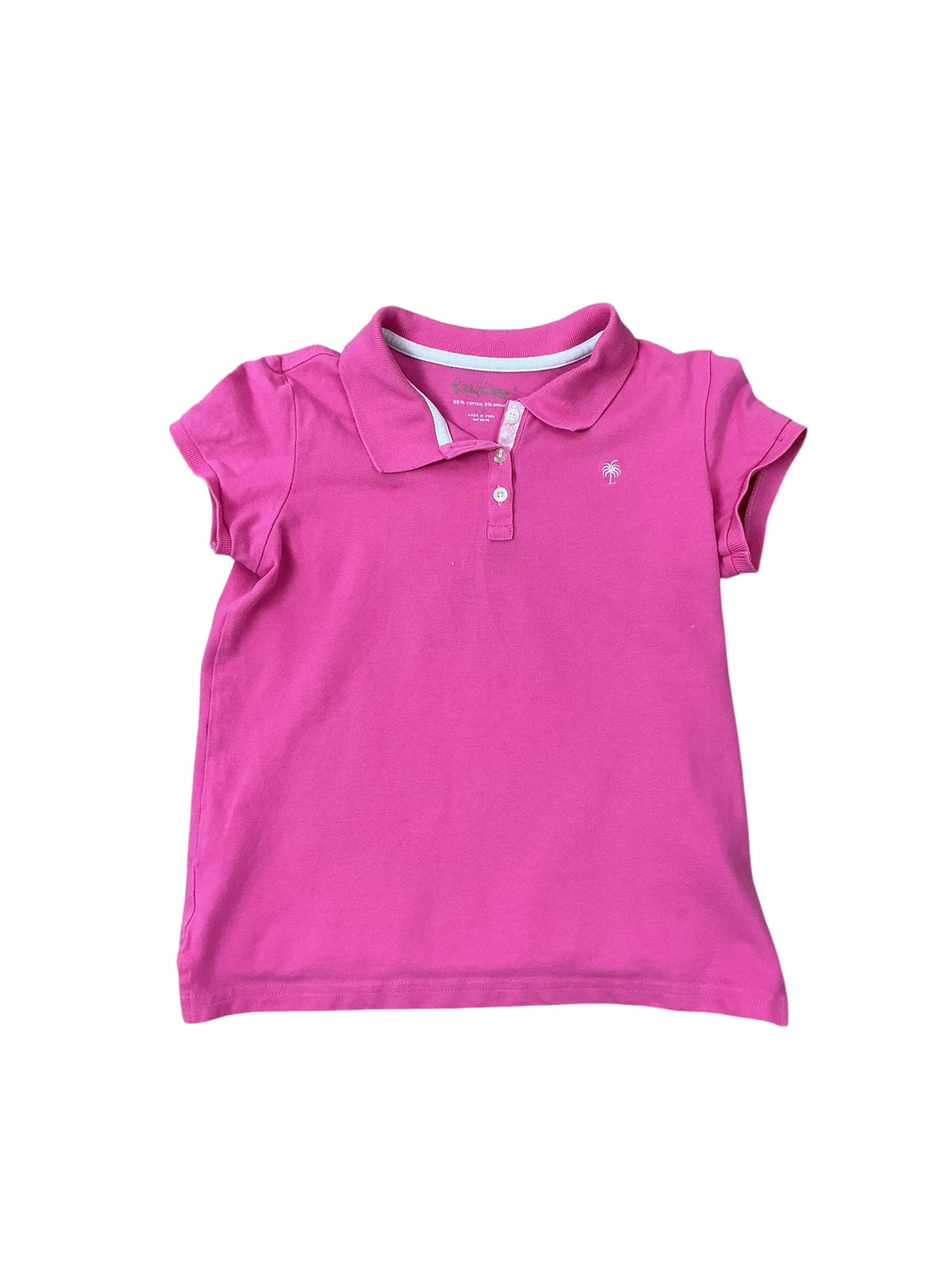 Lilly Pulitzer Island Polo Pink - Size 12