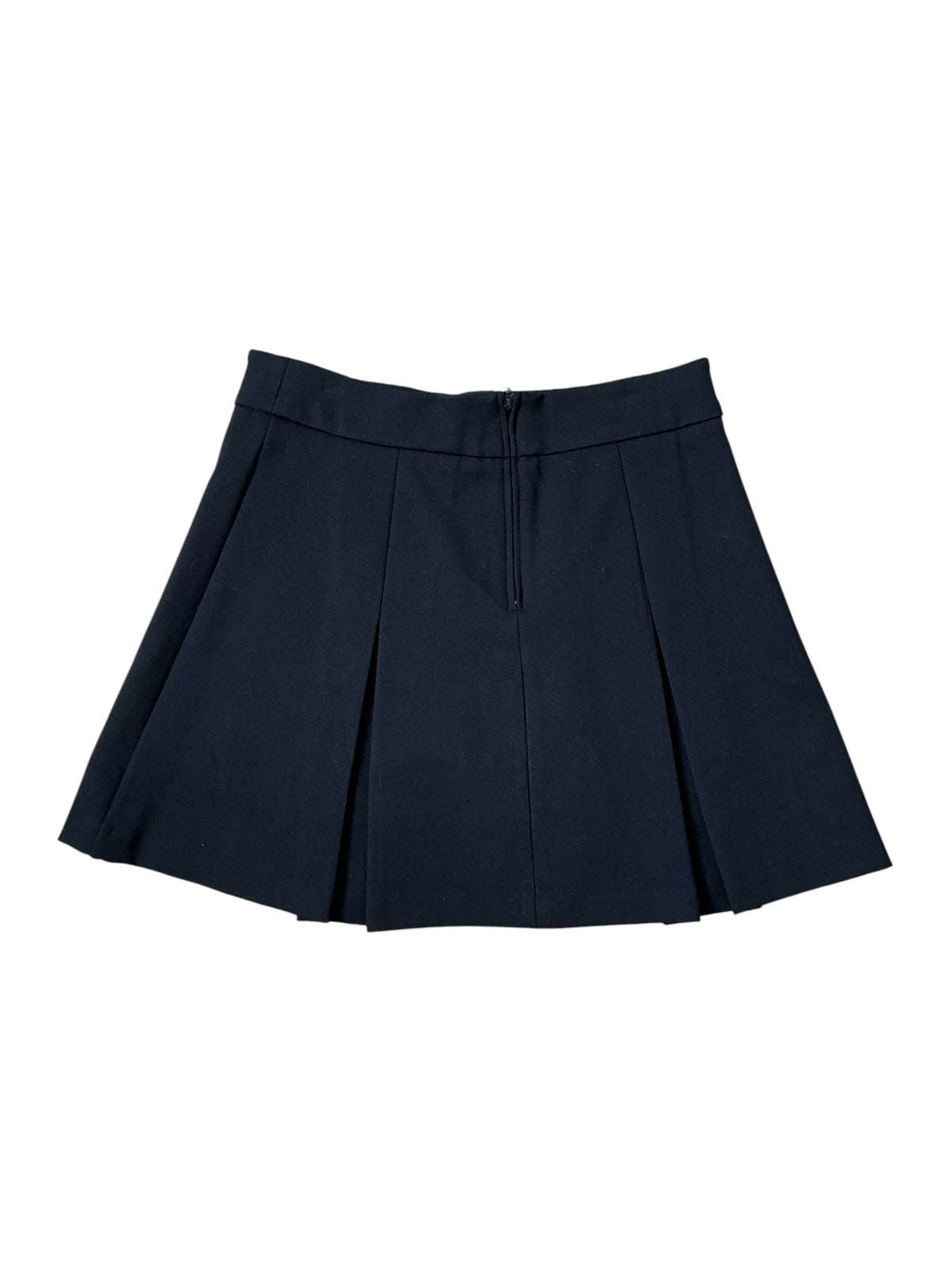 Lilly Pulitzer Jayci Denim High Rise Pleated A-Line Mini Skirt Dark Wash - Size 4