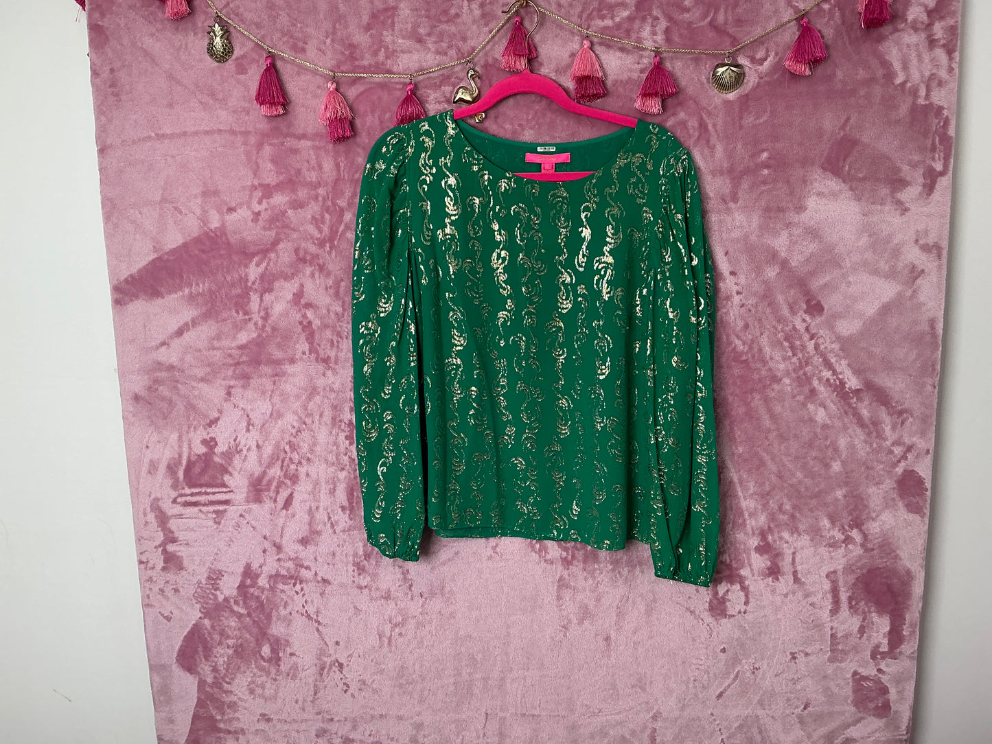 Lilly Pulitzer Long Sleeve Top - Size L