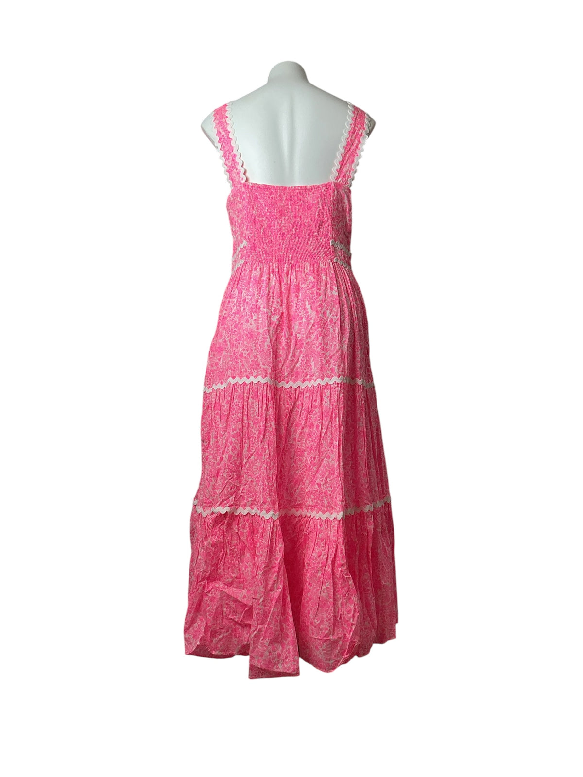 Lilly Pulitzer Pollie Midi Dress Pink Shandy Invest A Gator - Size 10
