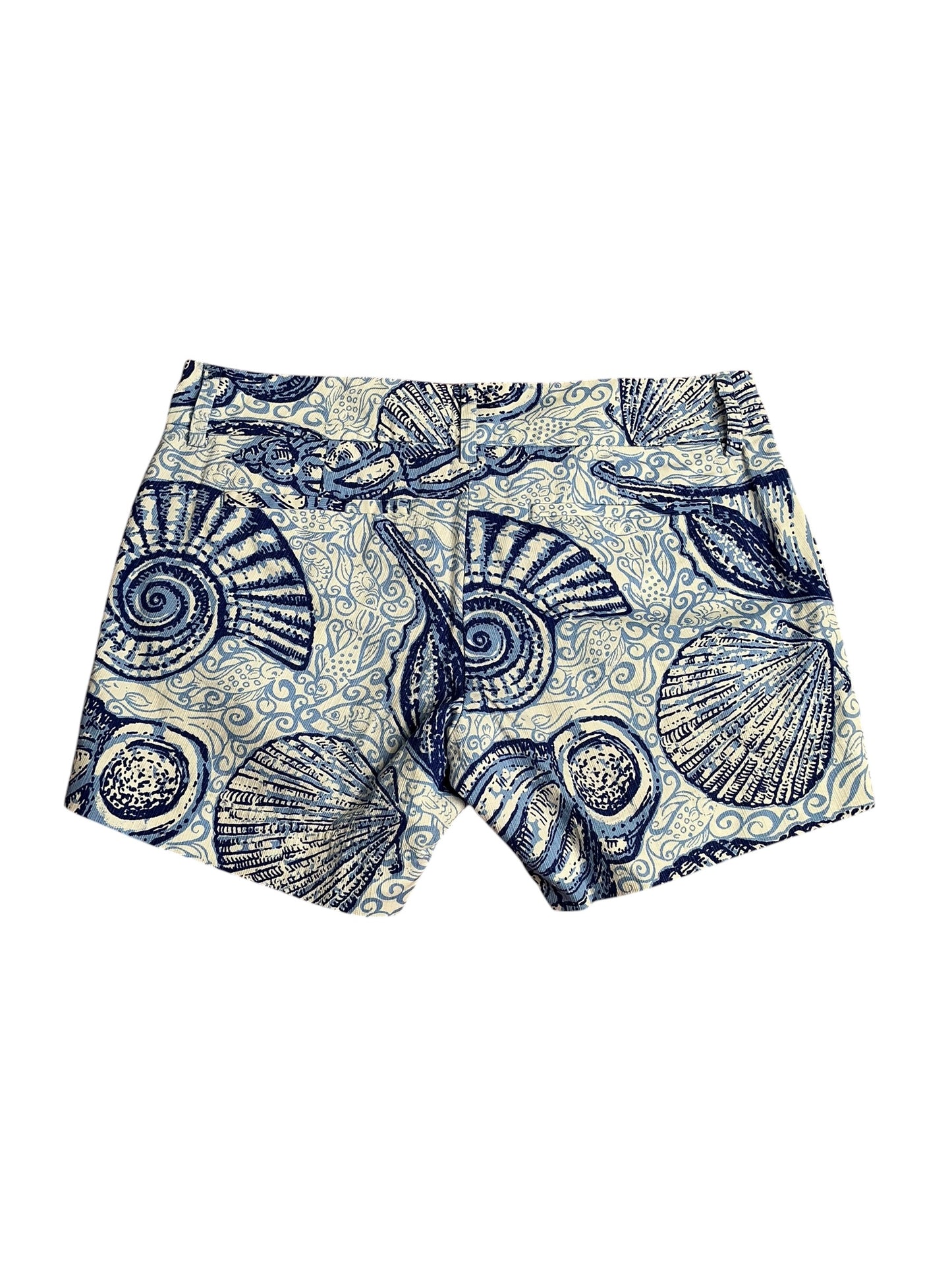 Lilly Pulitzer- Callahan Short Blue Peri Pop Up Stuffed Shells Size 4