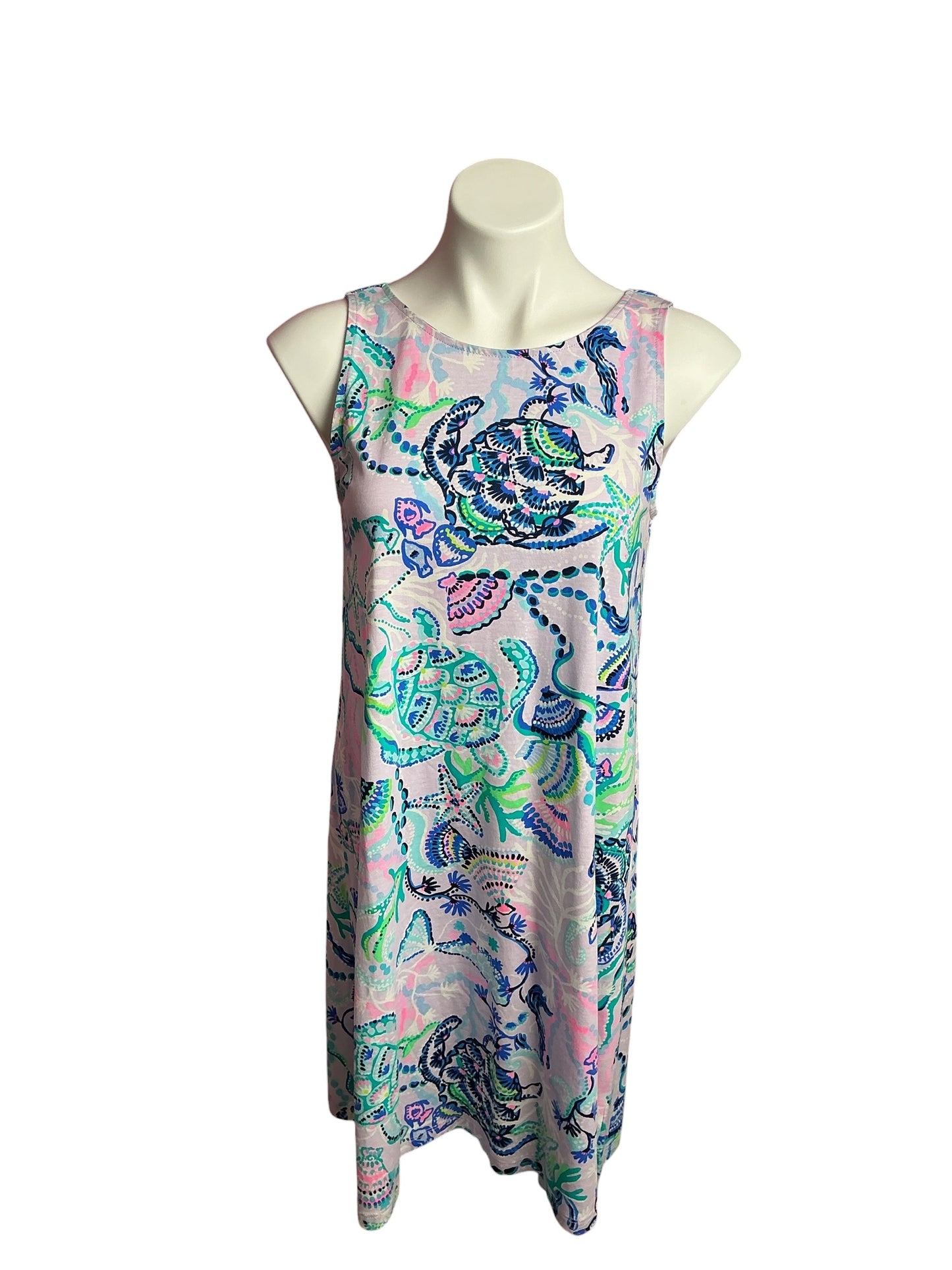 Lilly Pulitzer- Kristen Swing Dress Lilac Freesia Mermaid For You Size S