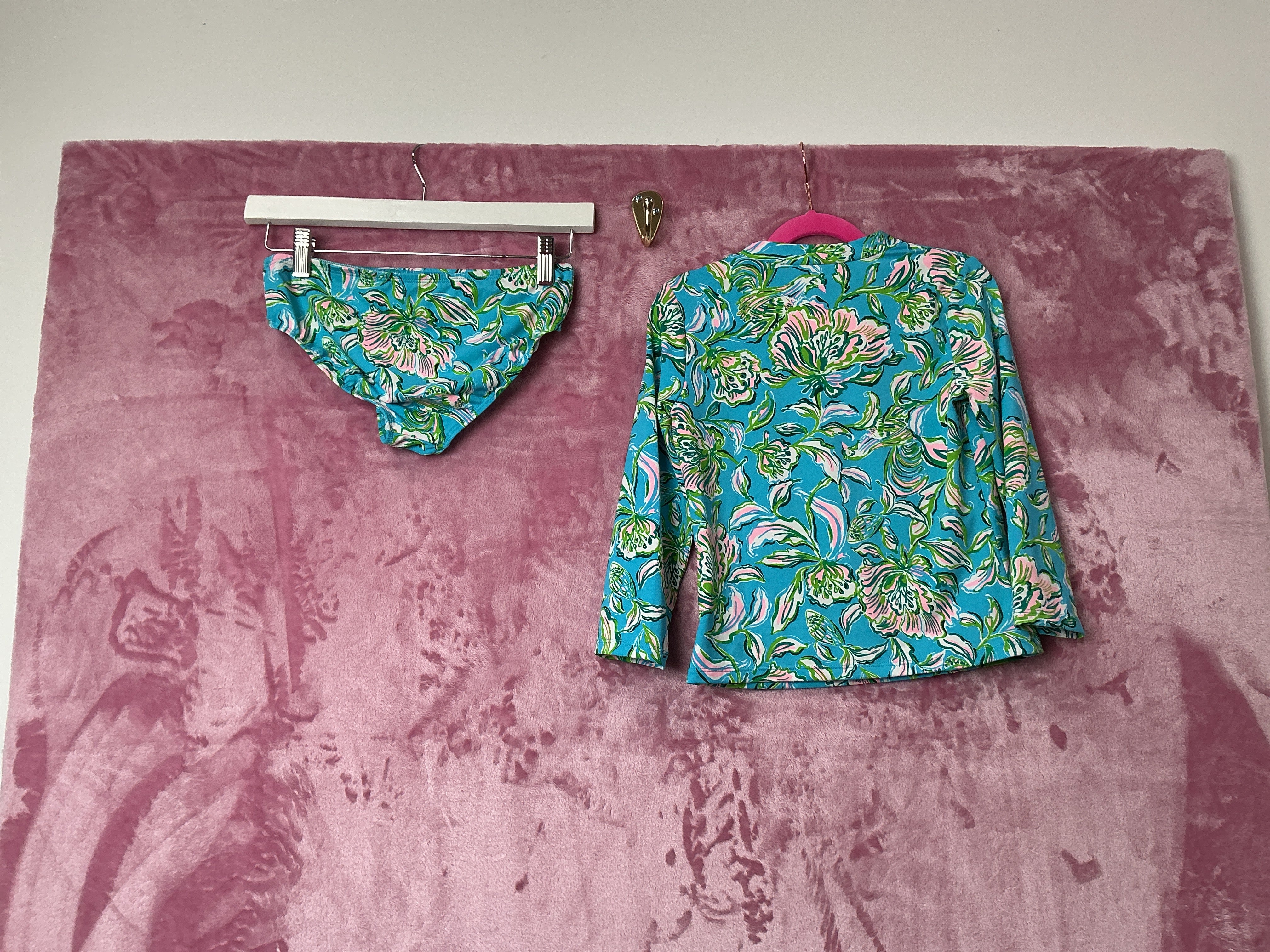 Lilly Pulitzer Kids Bathing Suit 2 PC - Size 10