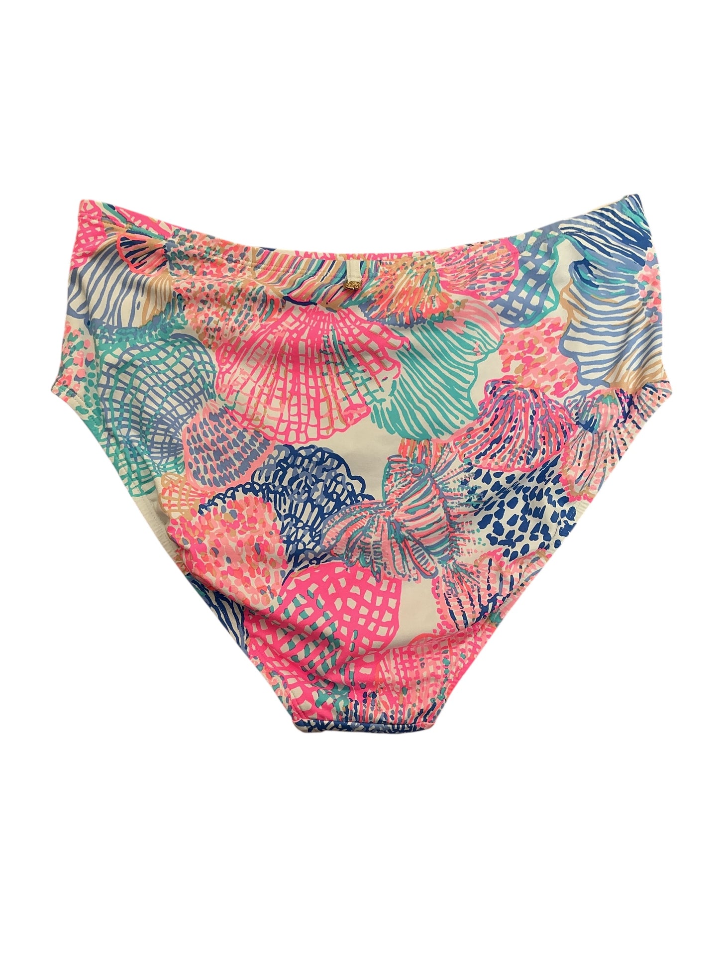 Lilly Pulitzer NWT Jovian High Waisted Bottoms Multi Roar Of The Seas - Size 12