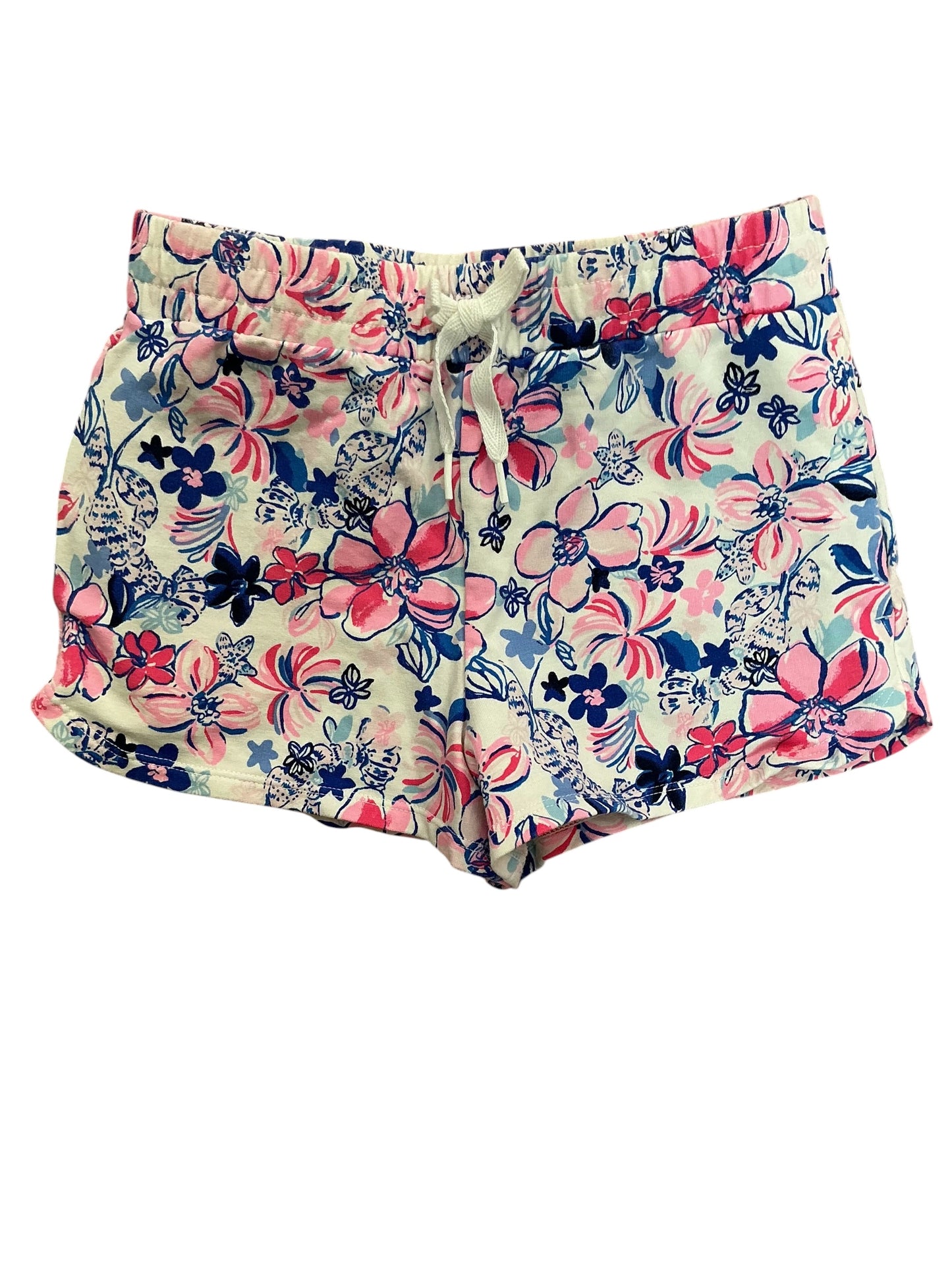 Lilly Pulitzer Kids Girls Mini Midea Shorts Party Like A Lobstar - Size M 6-7