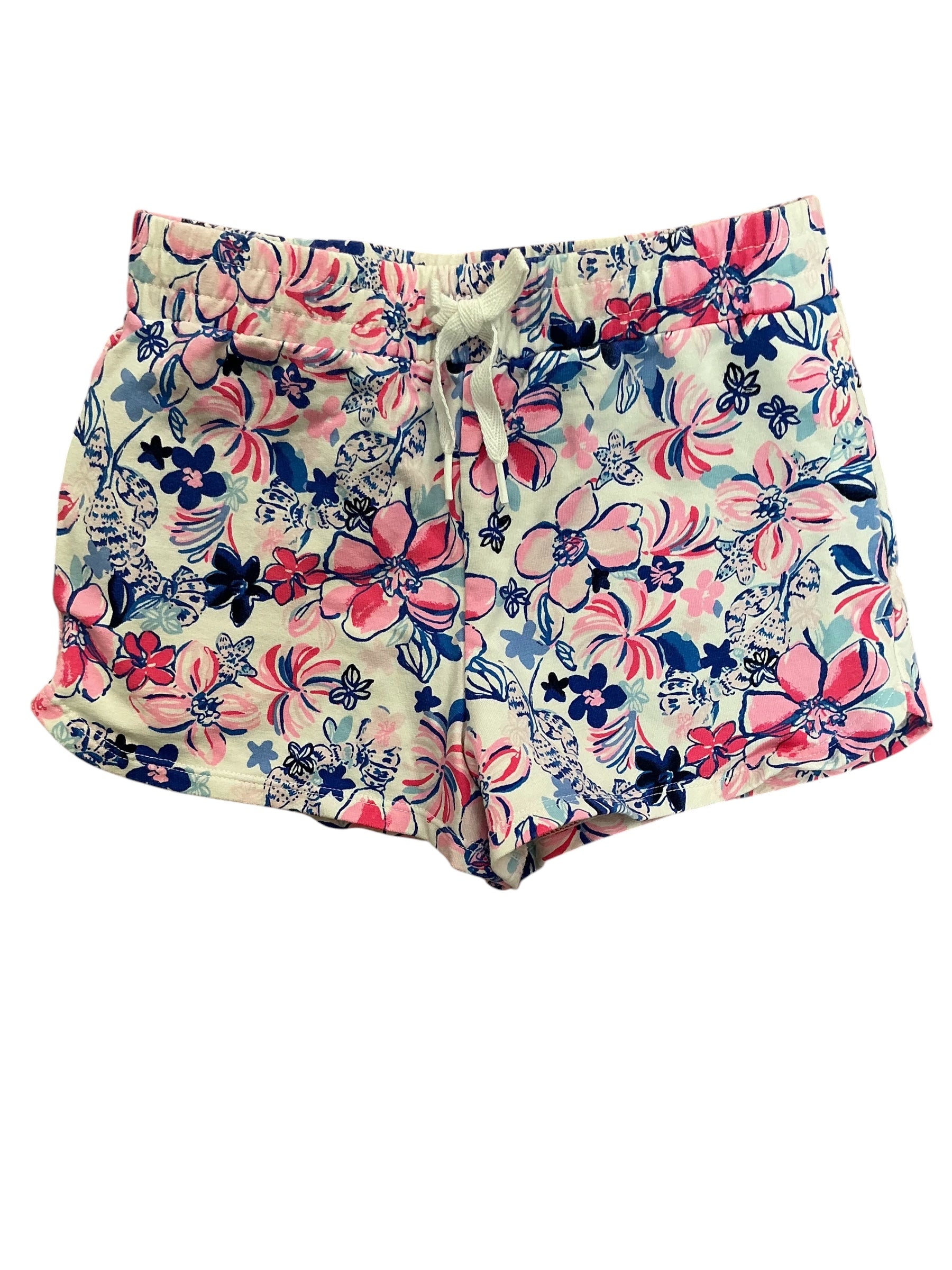 Lilly Pulitzer Kids Girls Mini Midea Shorts Party Like A Lobstar - Size M 6-7