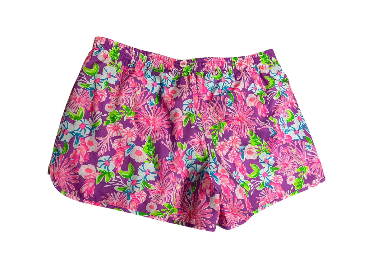Lilly Pulitzer NWT Ocean Trail Short Amethyst Moms The Word - Size M