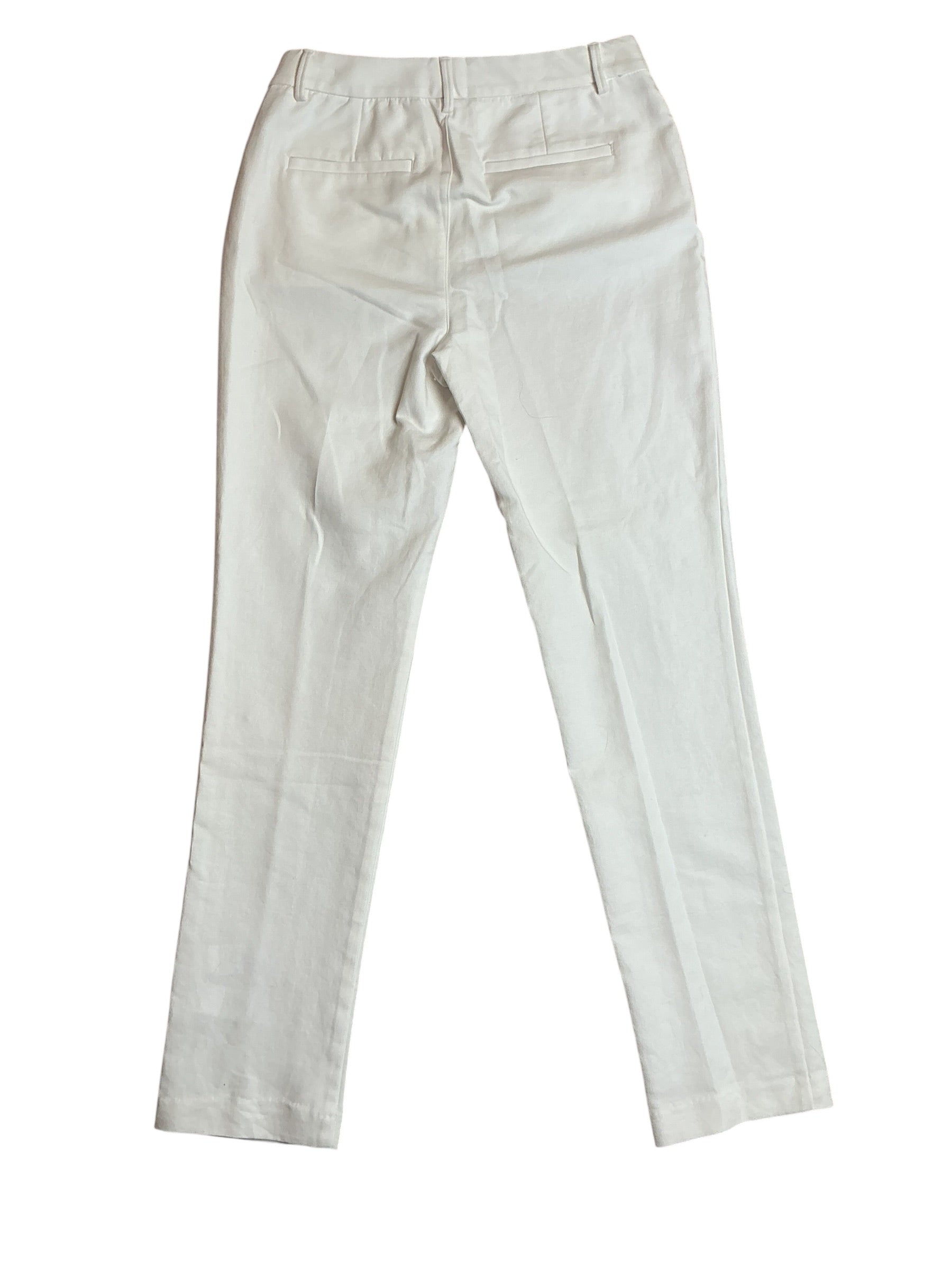 Lilly Pulitzer NWT Kelly Stretch Pants Resort White - Size 2