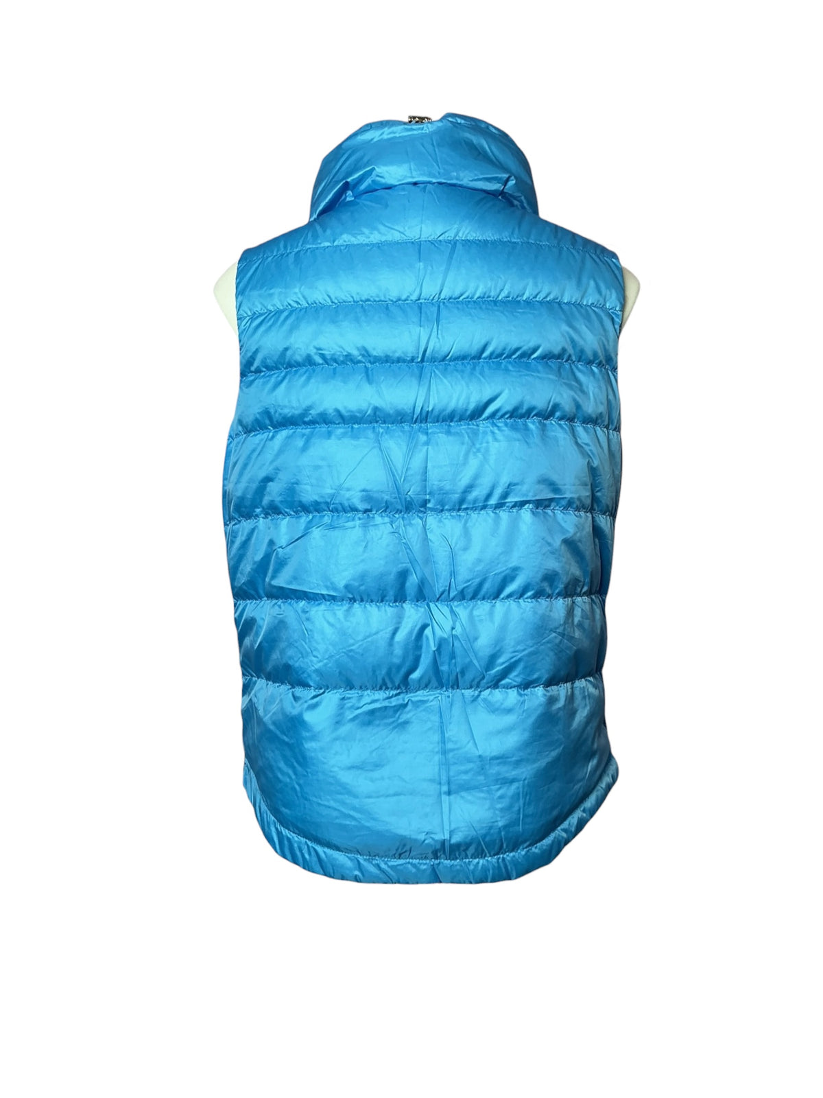 Lilly Pulitzer Palm Paradise Puffer Vest Zanzibar Blue - Size L
