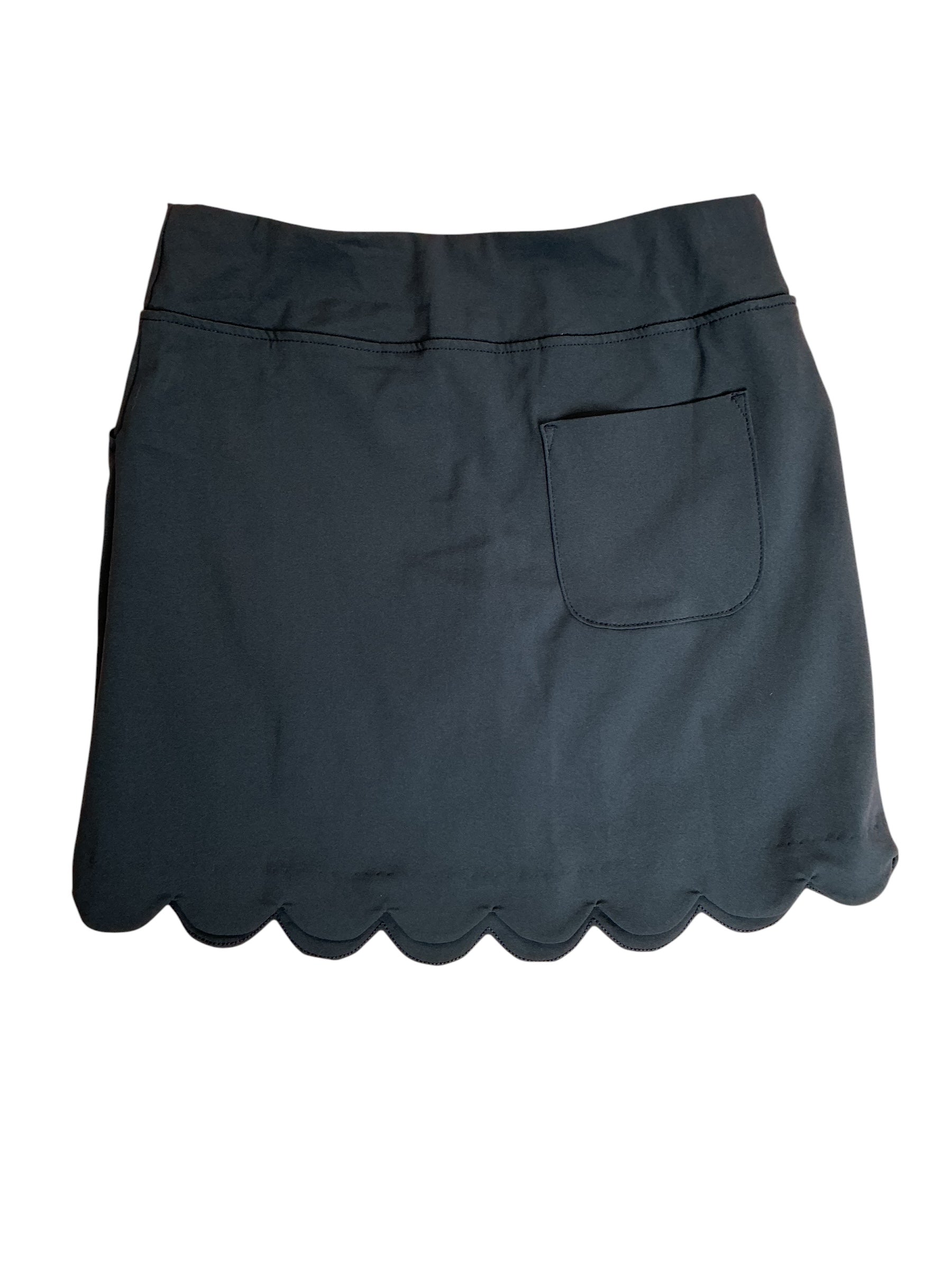 Lilly Pulitzer Monica Scalloped Skort True Navy - Size 4