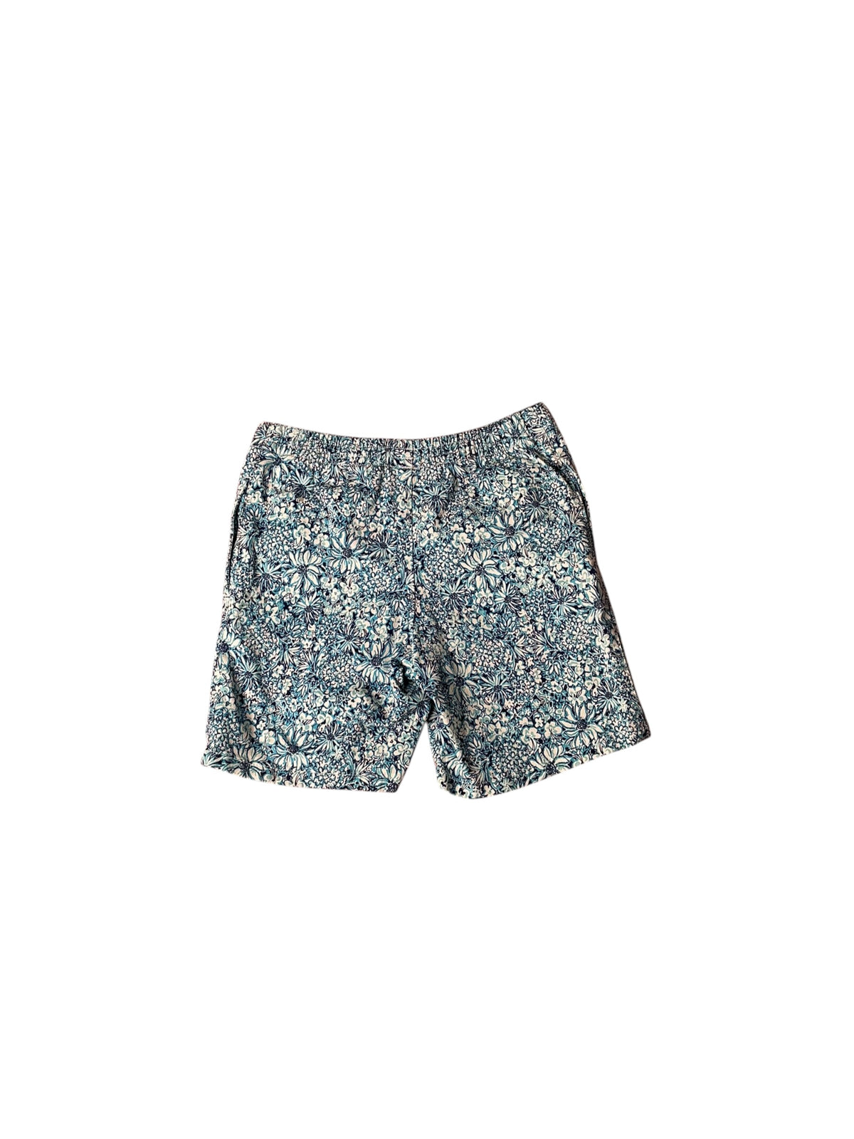 Lilly Pulitzer Boys Coral Coast Short Cumulus Blue Blooming Together - Size M