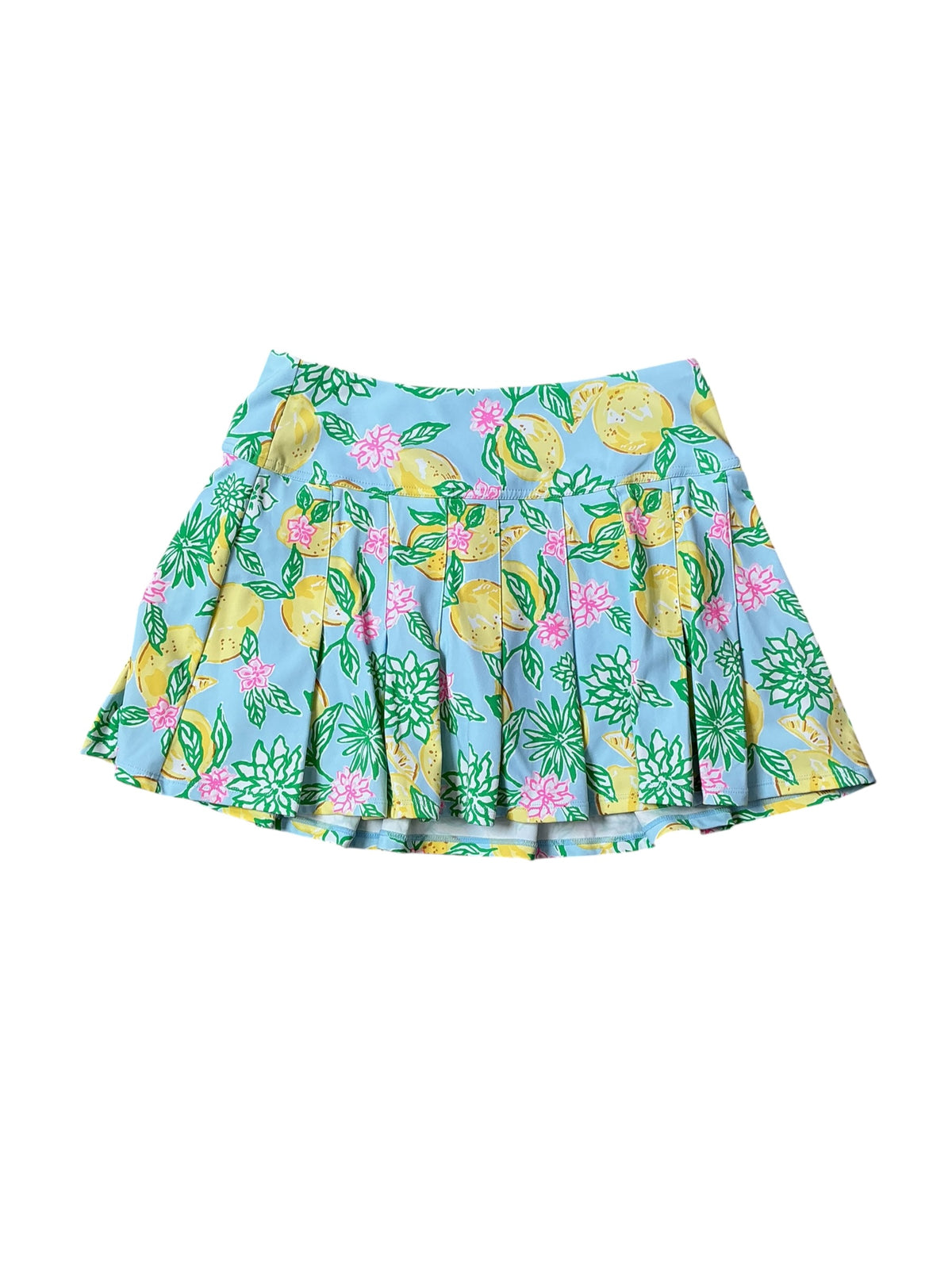 Lilly Pulitzer UPF 50+ Luxletic Annora Skort Bluette Make Lemonade - Size XS