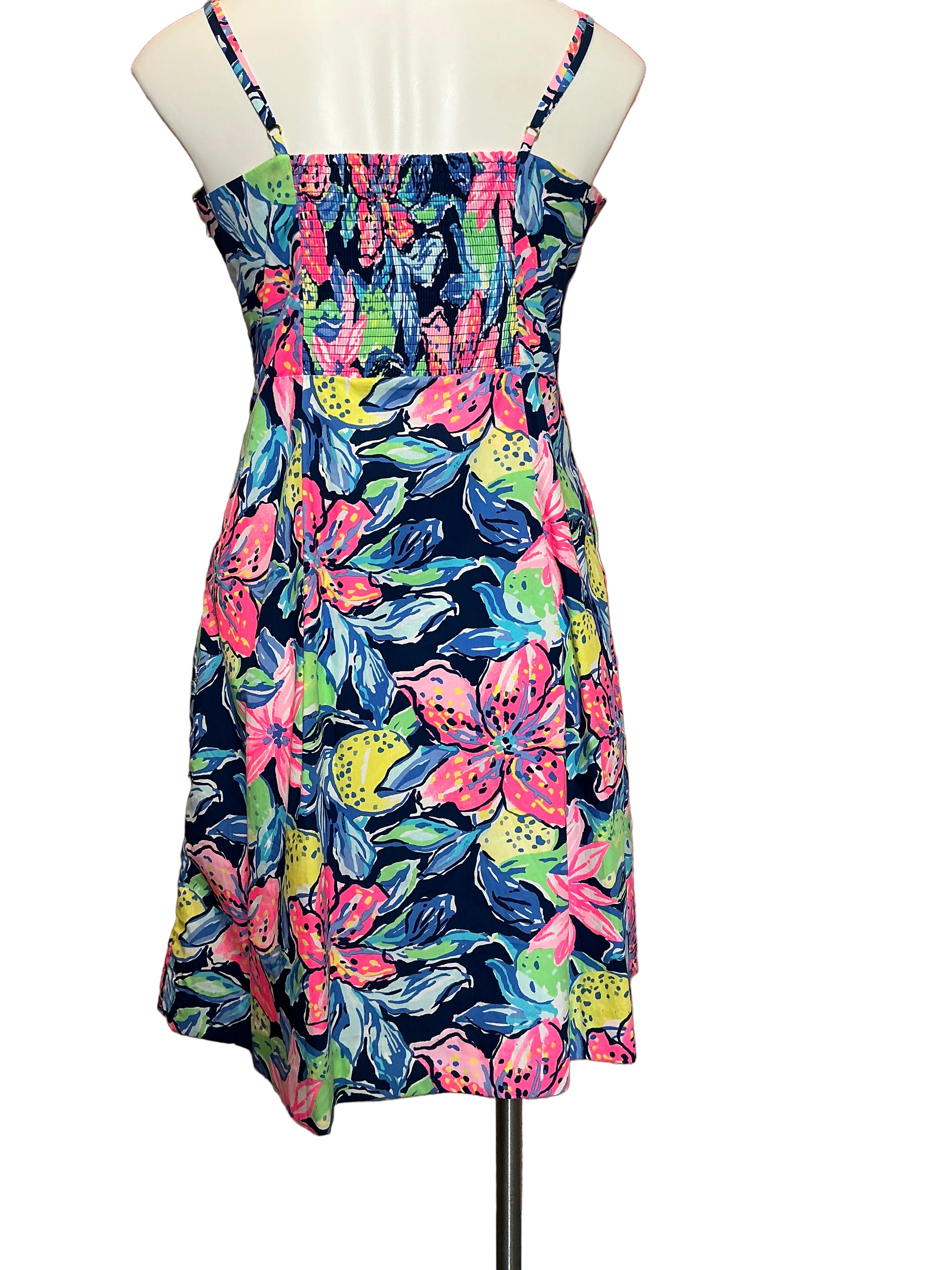 Lilly Pulitzer Easton Dress NWT - Nauti Navy - Capri Soliel - Size13