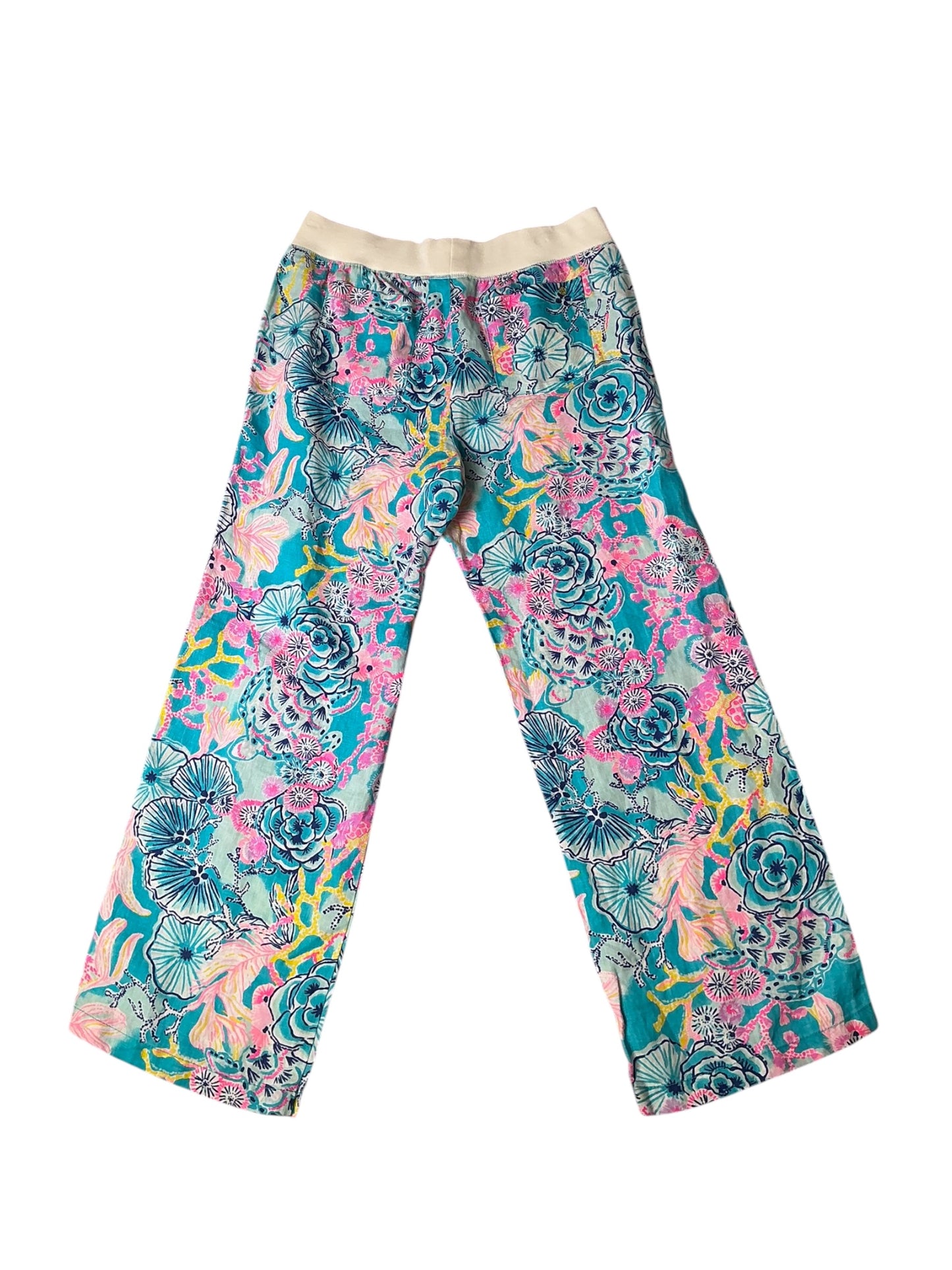 Lilly Pulitzer Beach Palazzo Pants It Was All A Dream - Size XL