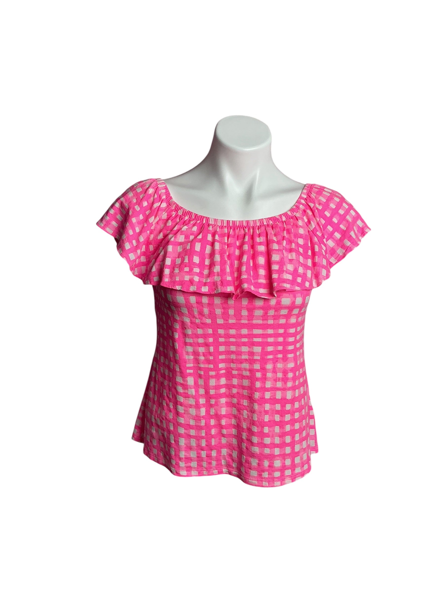 Lilly Pulitzer- La Fortuna Top Hot Tropics Feelin’ Beachy Size XS