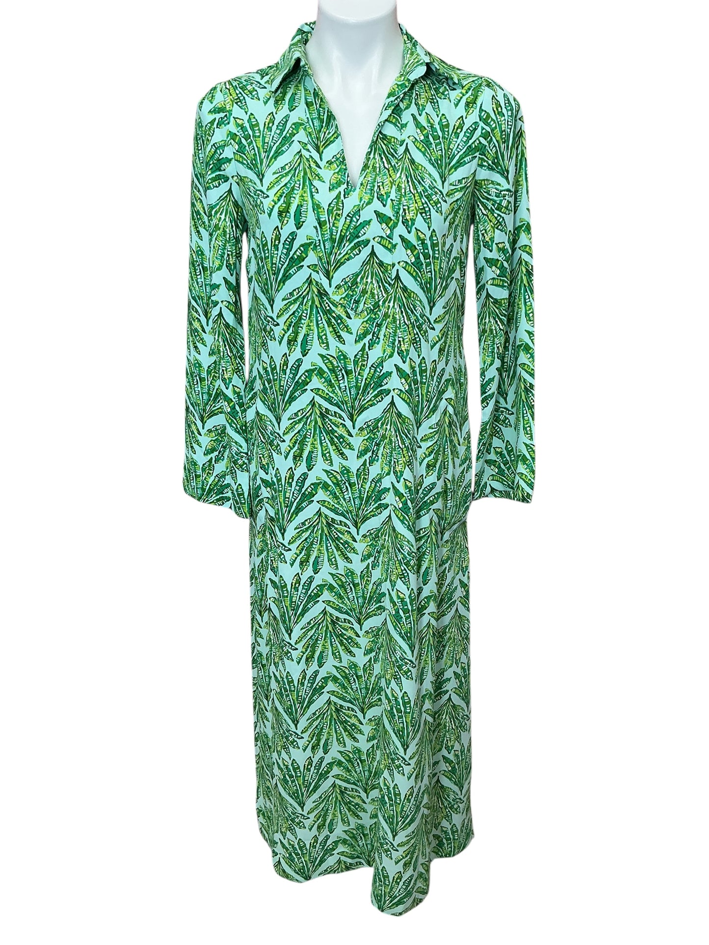 Lilly Pulitzer NWT Simona Dress Kitts Green Shady Babe - Size XS