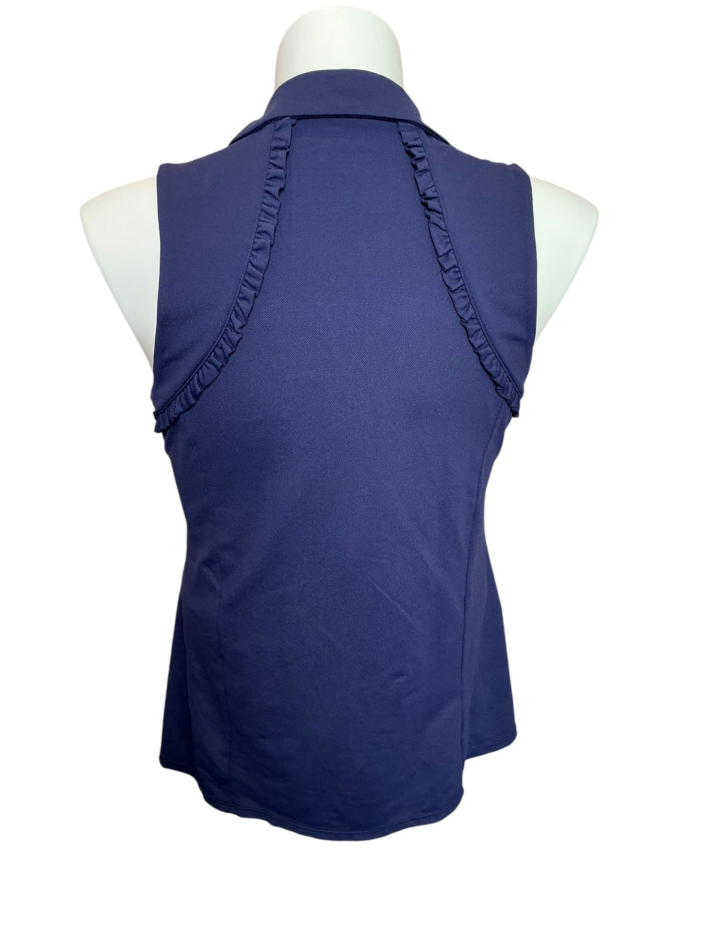 Lilly Pulitzer Martina Polo Top True Navy - Size XL