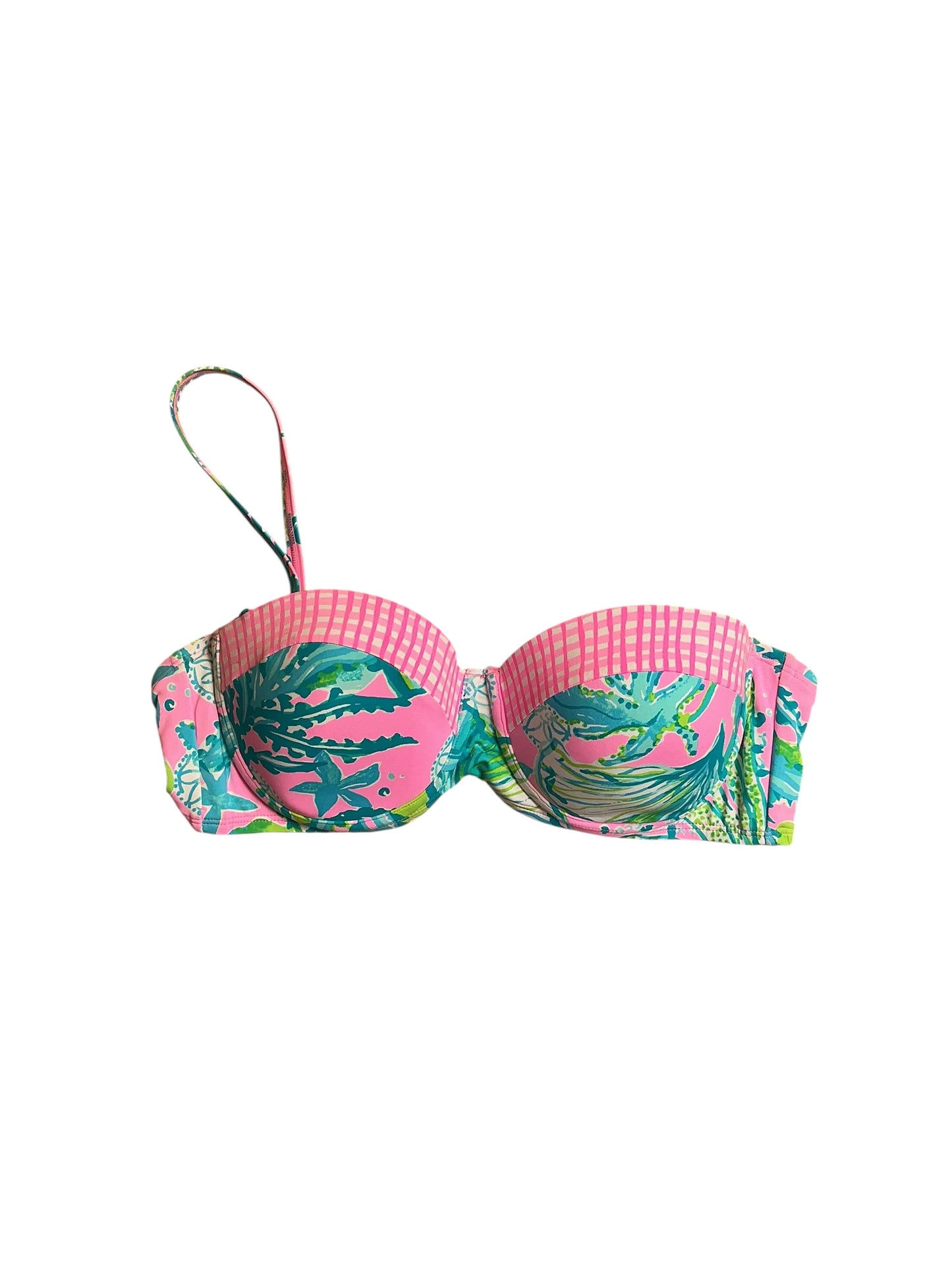 Lilly Pulitzer Leven Underwire Bikini Top Suite Views - Size 8