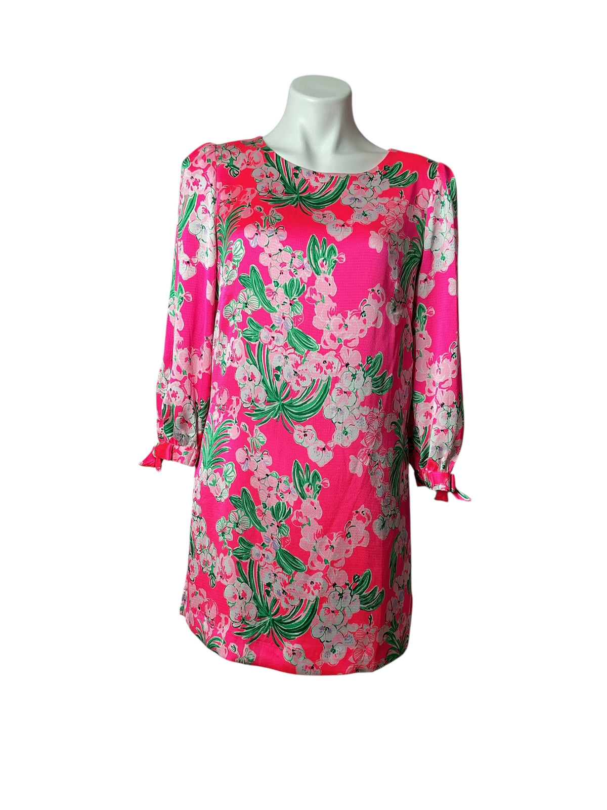 Lilly Pulitzer Maude Long Sleeve Romper Roxie Pink Worth A Look - Size 6
