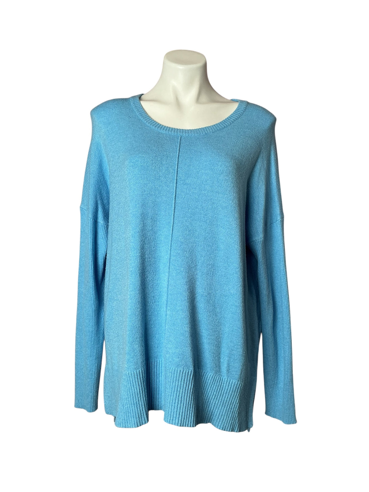 Lilly Pulitzer Mavie Sweater Frenchie Blue - Size XL