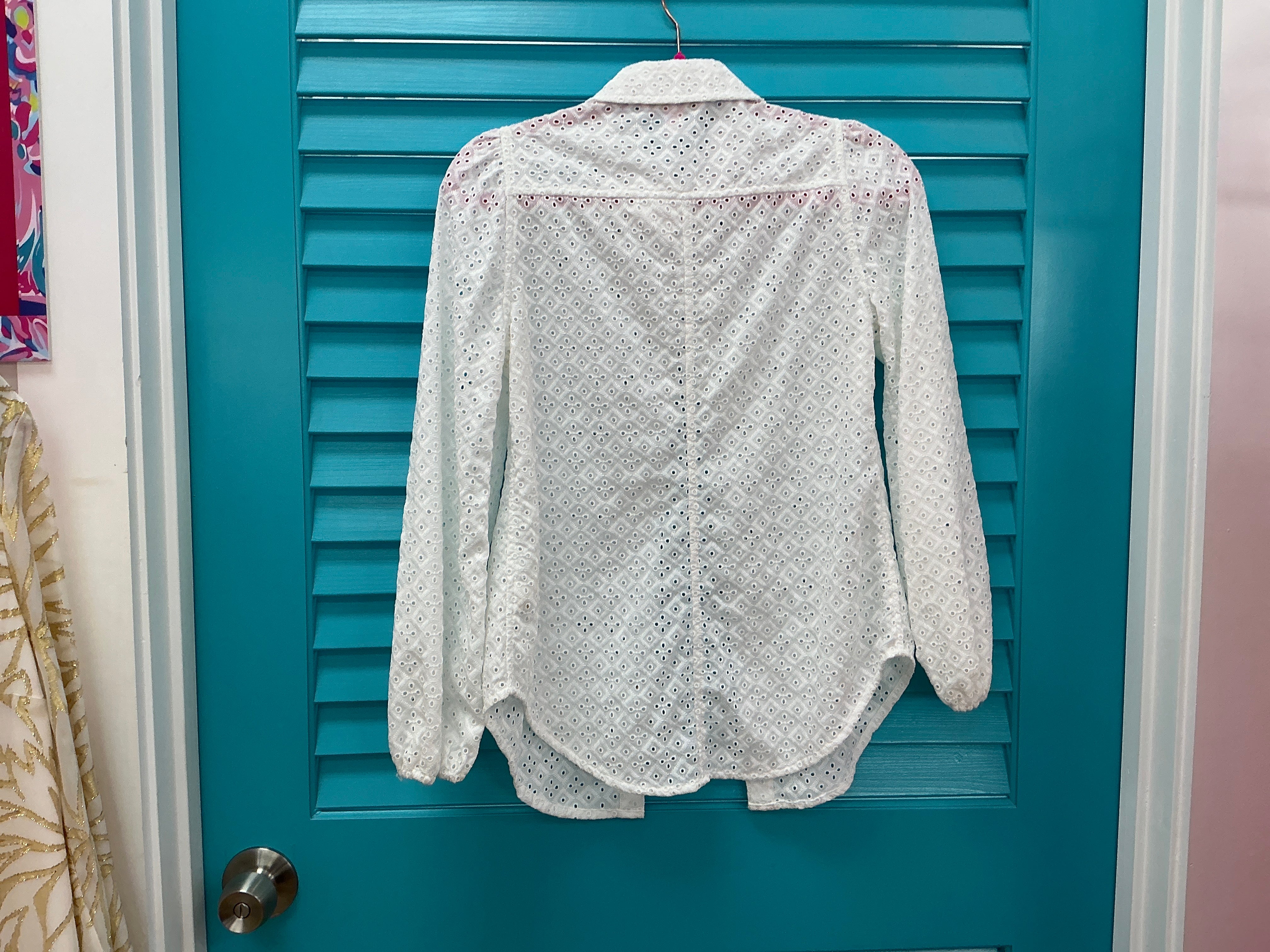 Lilly Pulitzer Long Sleeve Top - Size XXS