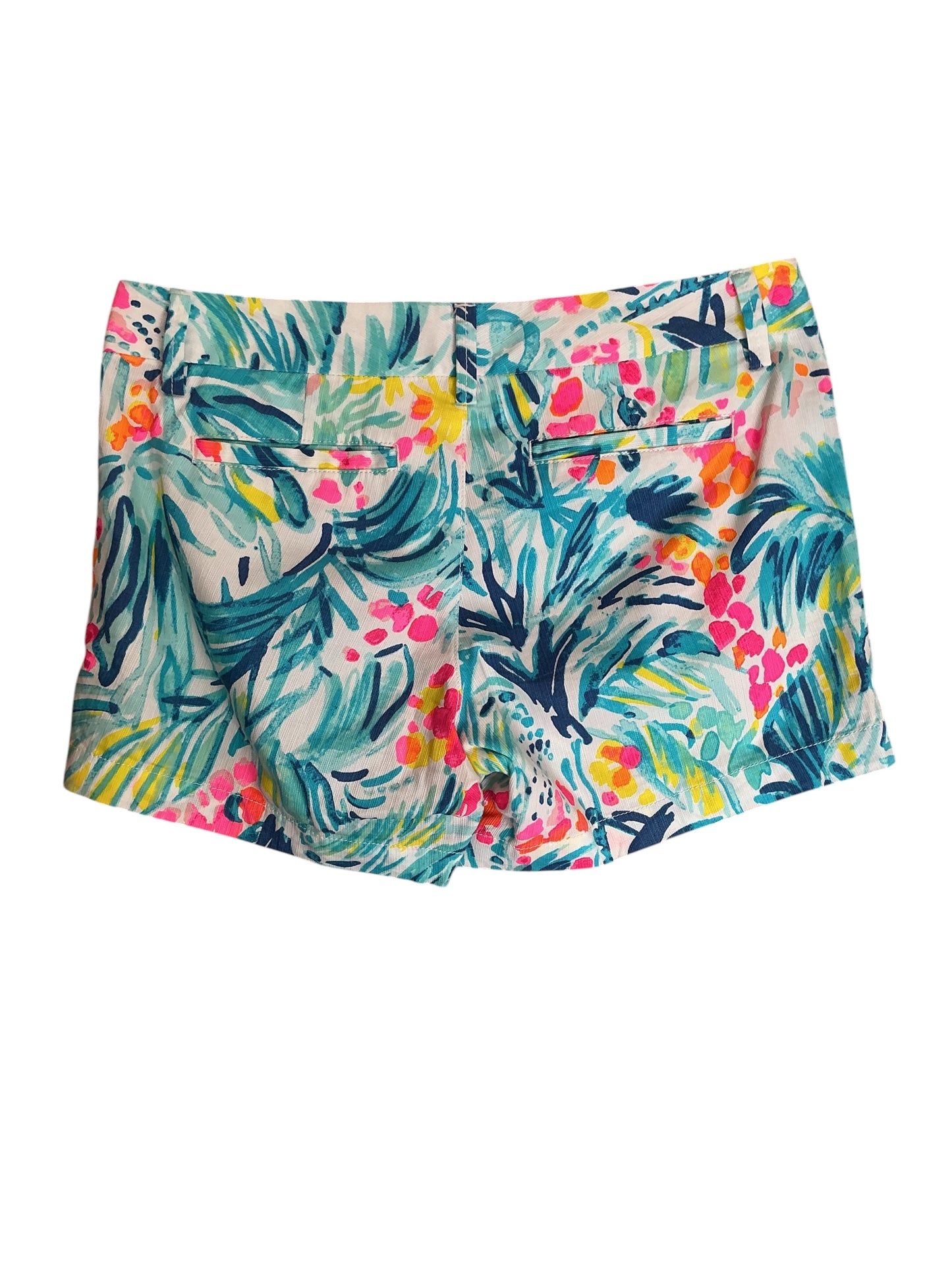 Lilly Pulitzer Callahan Shorts Tippy Top Serene Blue - Size 4