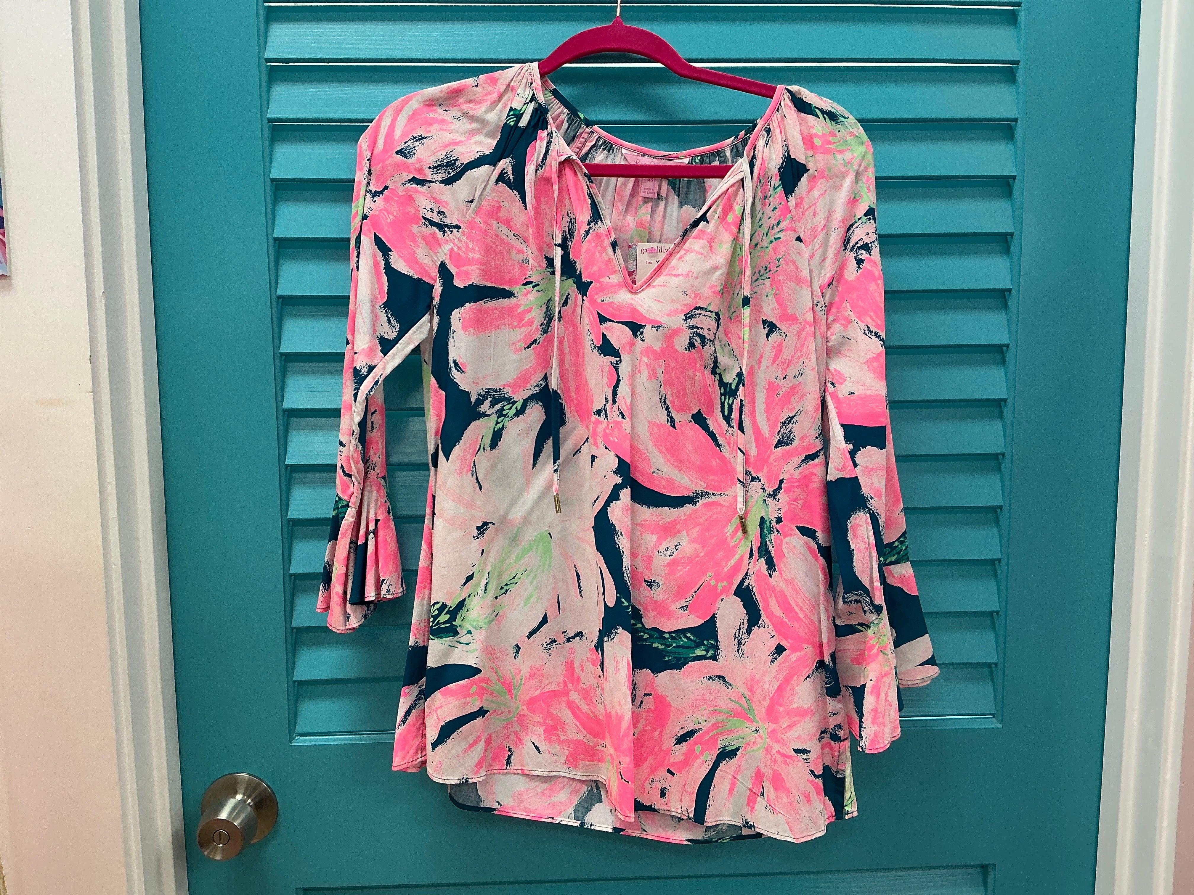 Lilly Pulitzer Long Sleeve Top - Size XS