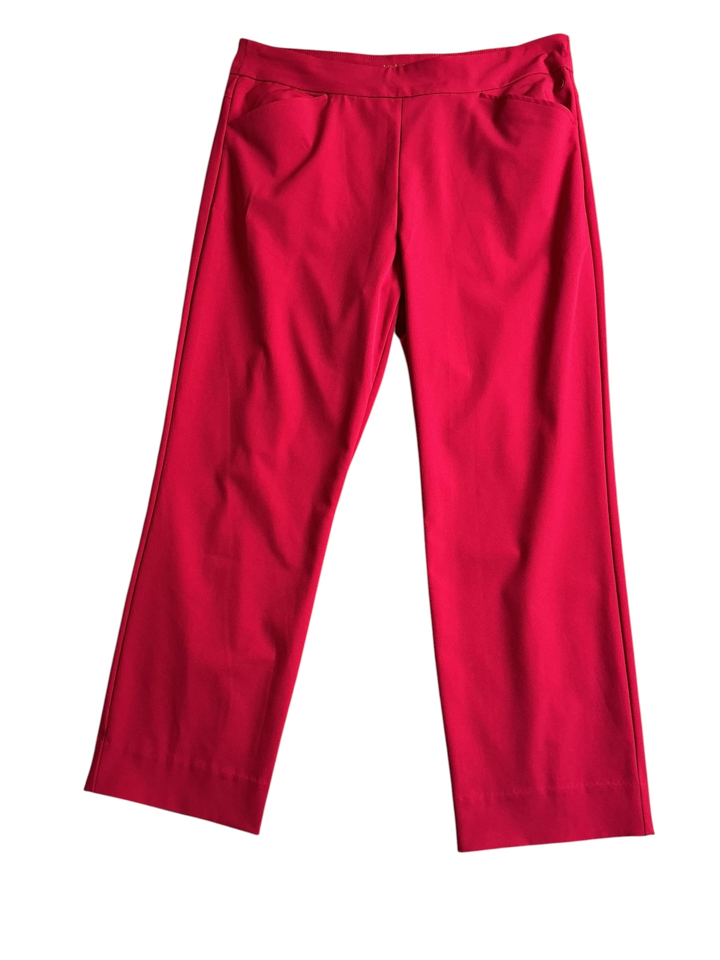 Lilly Pulitzer Ana High Rise Pant - Malbec Red - Size 14