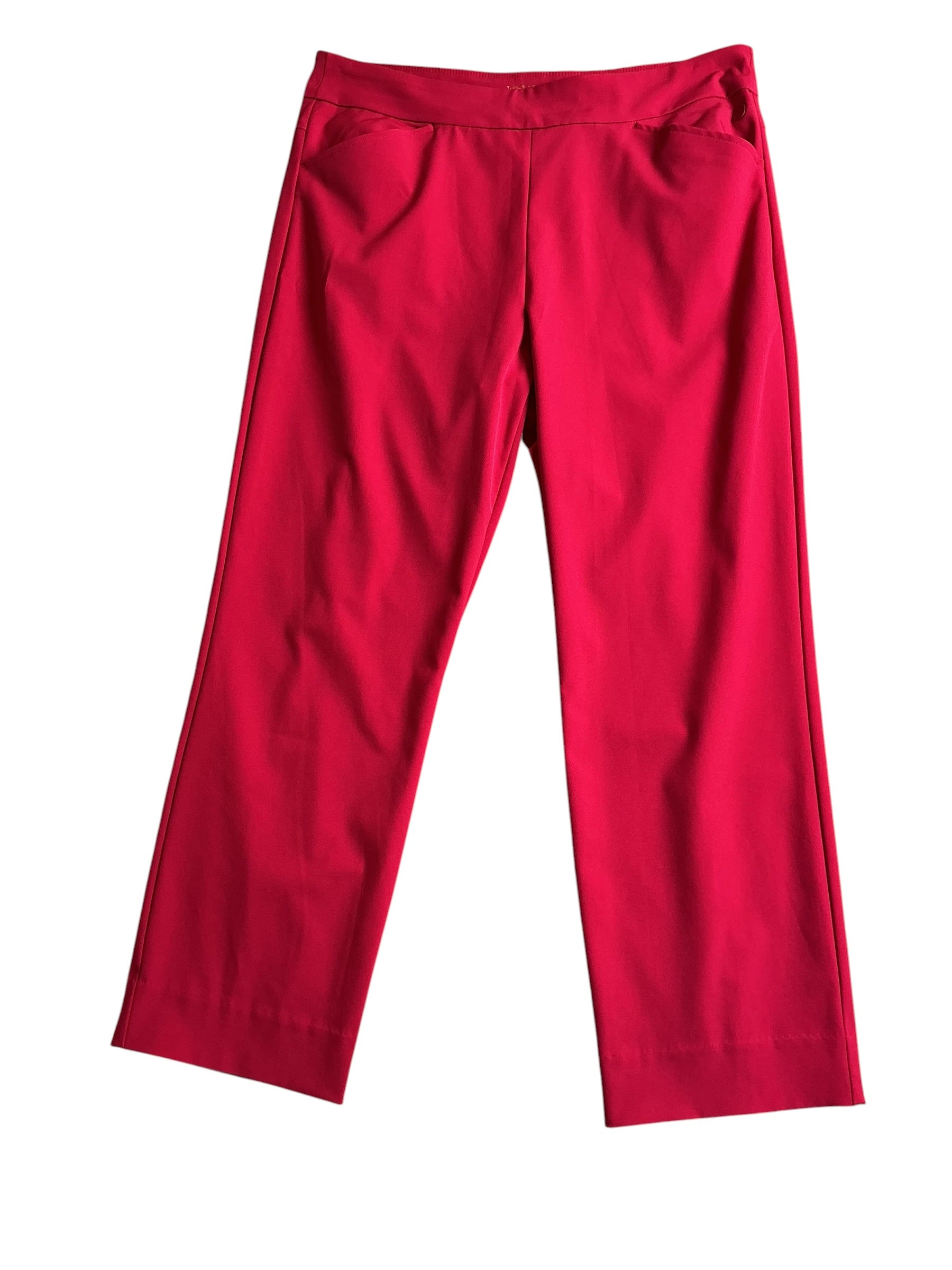 Lilly Pulitzer Ana High Rise Pant - Malbec Red - Size 14