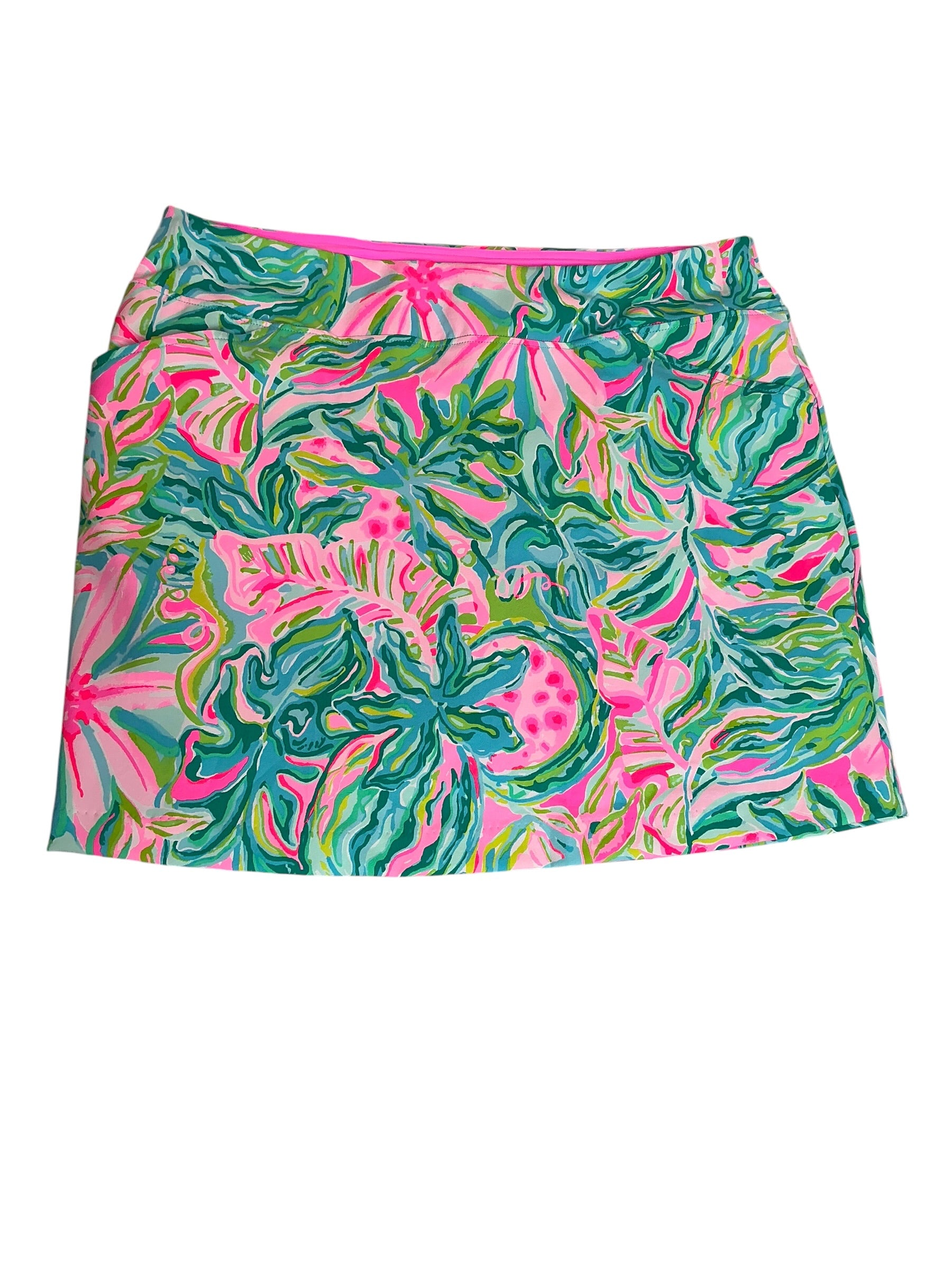 Lilly Pulitzer NWT Monica Skort UPF 50+ Multi One In A Melon Golf - Size 16