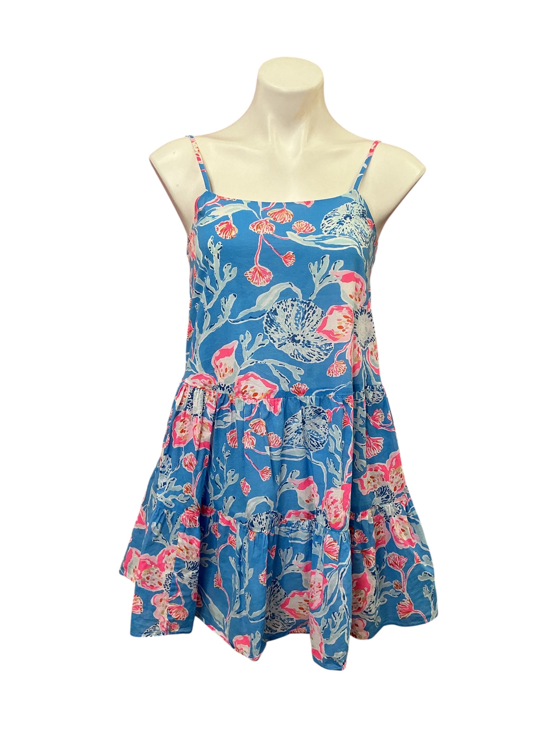 Lilly Pulitzer - Alessia Cotton Dress - Bahamian Rhapsody Multi - Size XXS